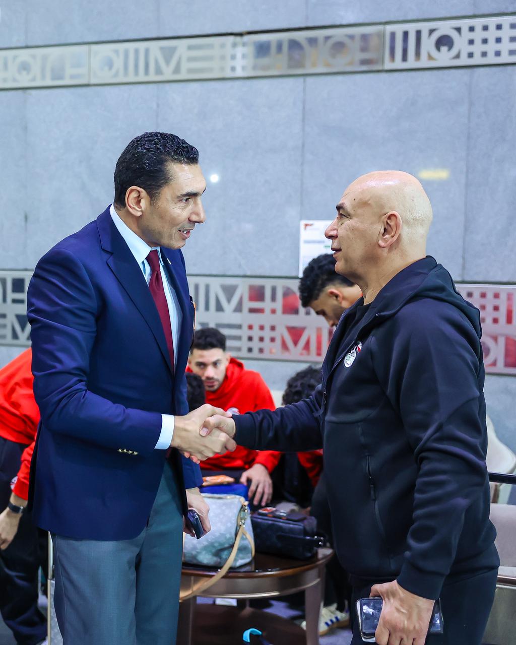 بعثة منتخب مصر تغادر إلى جدة