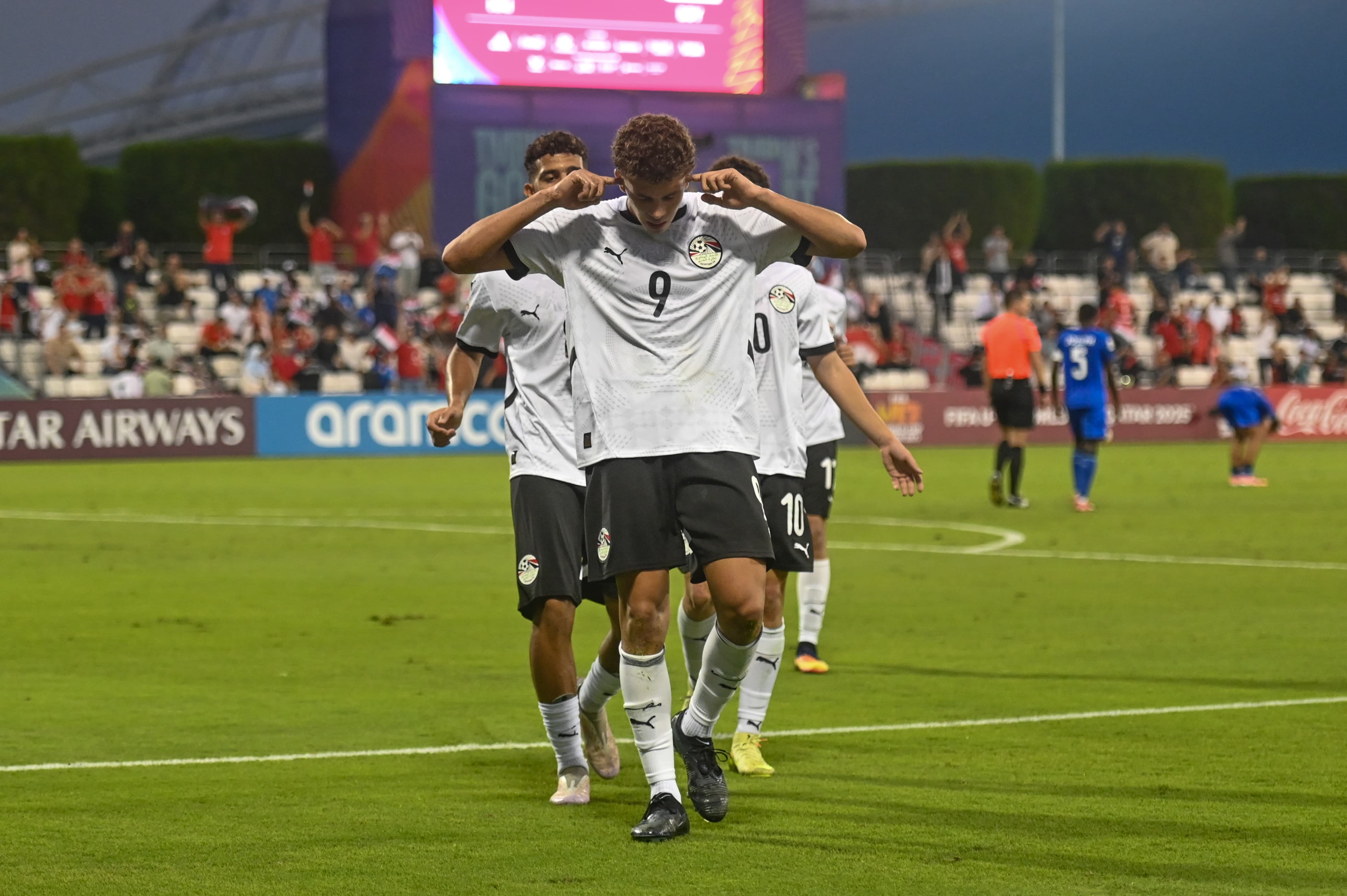 بالصور ..منتخب مصر تحت 17 سنة يفوز على هايتي برباعية