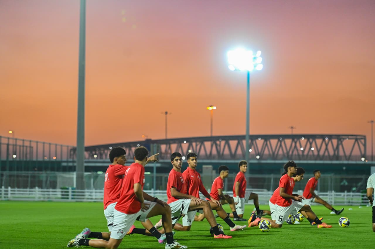 التدريب الأخير لمنتخب مصر تحت 17 سنة قبل مواجهة هايتي