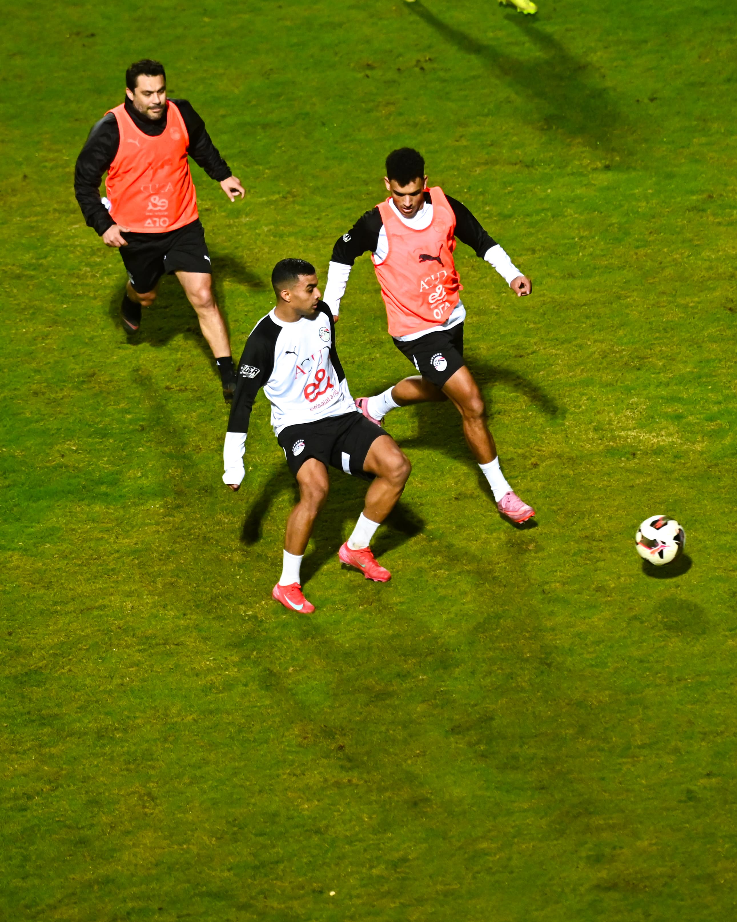 تدريبات منتخب مصر المشارك في كأس العرب قبل السفر إلى قطر