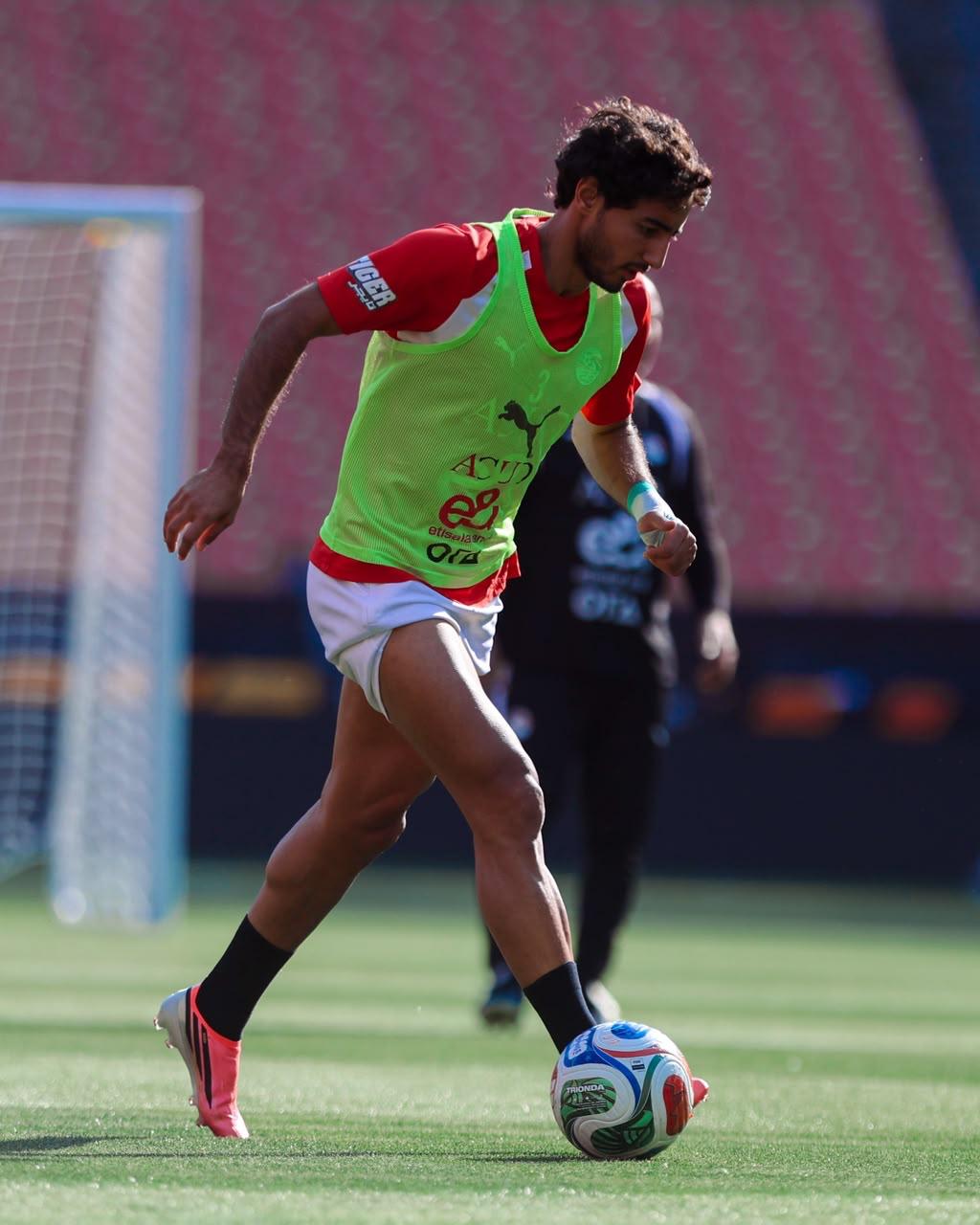 منتخب مصر يختتم تدريباته استعداداً لمواجهة البرازيل ودياً