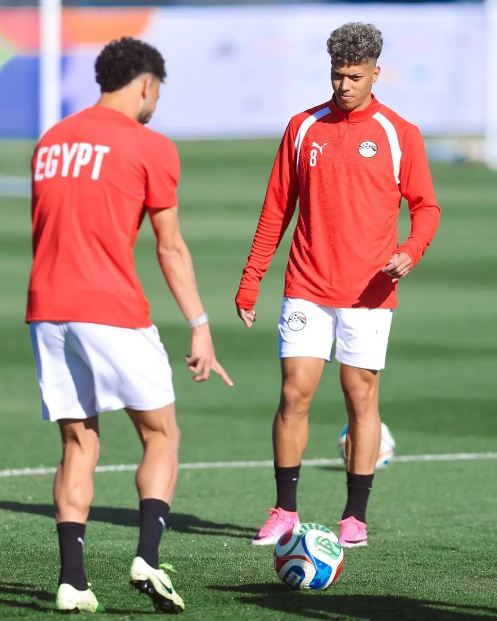 بالصور.. منتخب مصر يختتم تدريباته بفانكوفر استعداداً لمواجهة نيوزيلندا