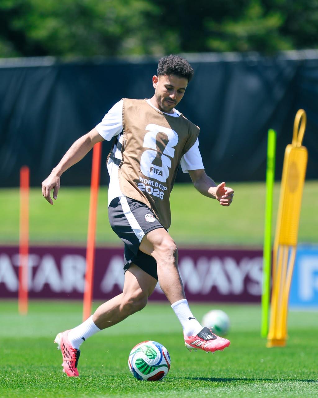 بالصور.. منتخب مصر يواصل استعداداته لمواجهة بلجيكا
