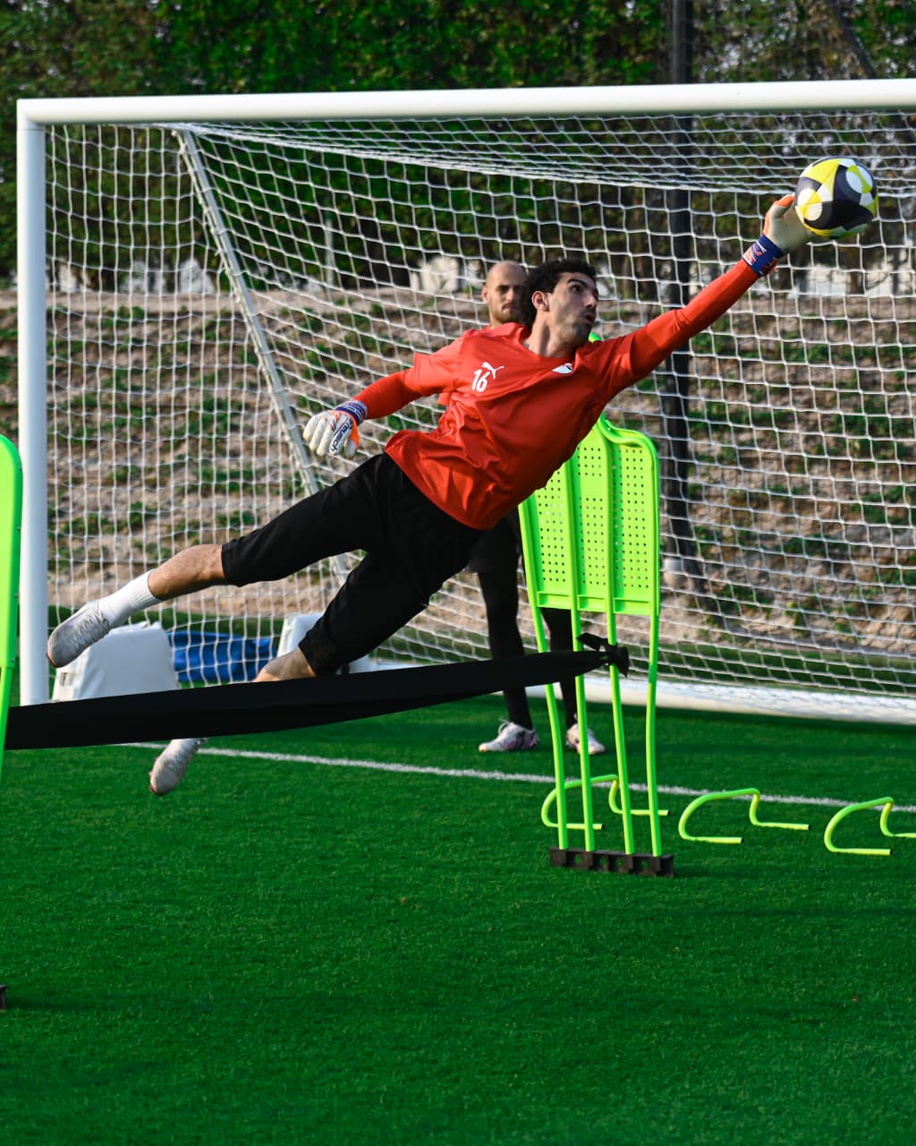 منتخب مصر المشارك في كأس العرب يواصل تحضيراته لمواجهة الإمارات