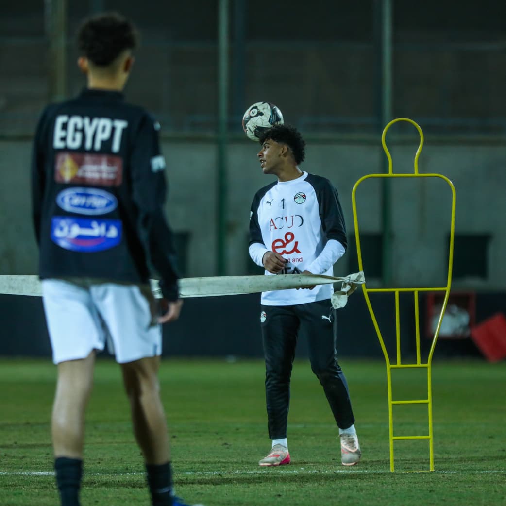 تدريبات منتخب مصر للناشئين