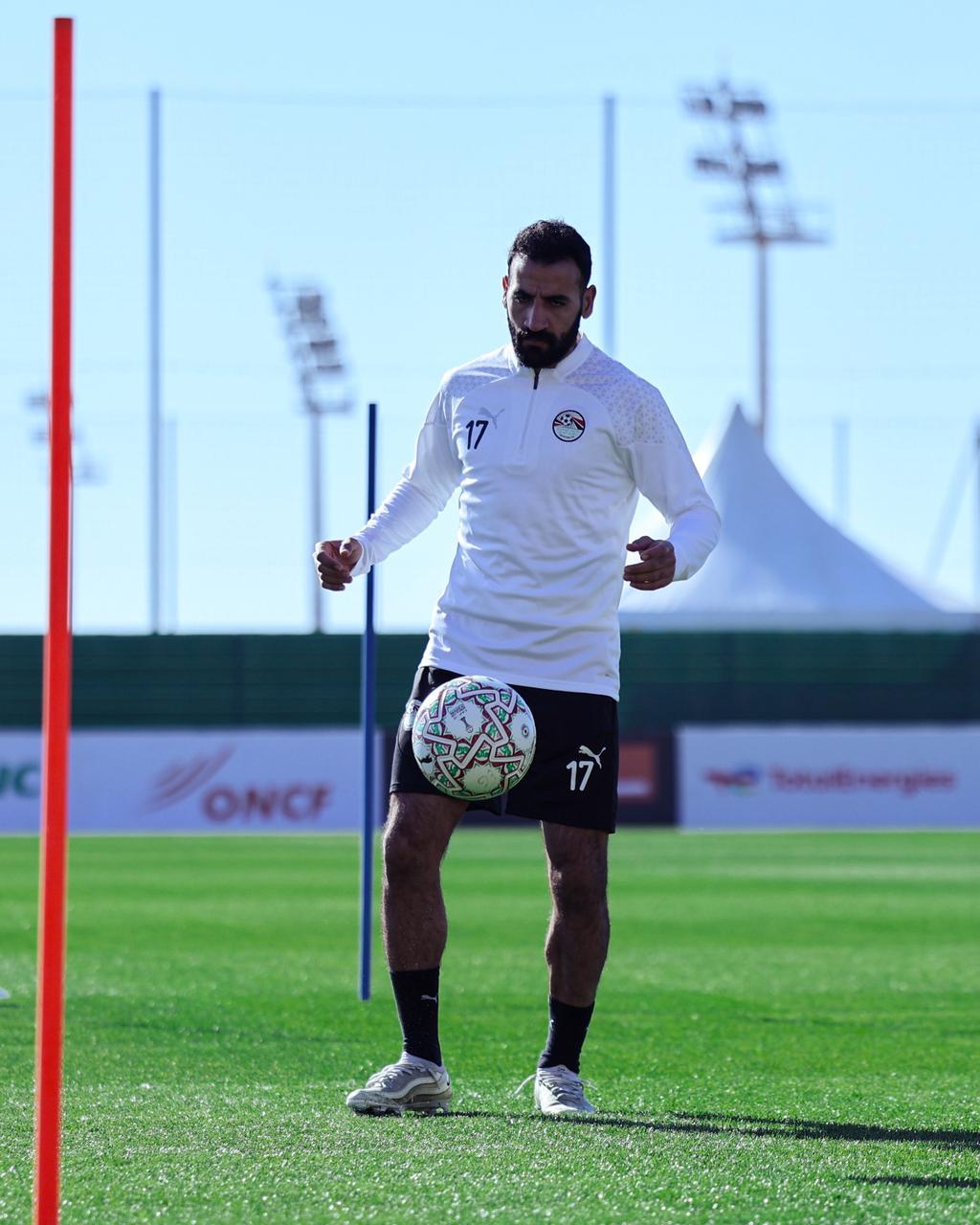 منتخب مصر يبدأ استعداداته لمواجهة جنوب أفريقيا 