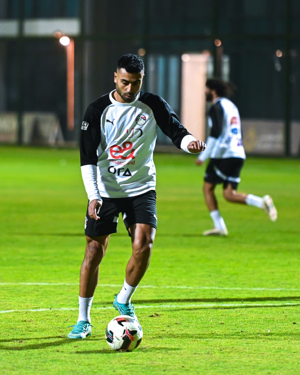 منتخب مصر المشارك في كأس العرب يختتم تدريباته قبل السفر للدوحة