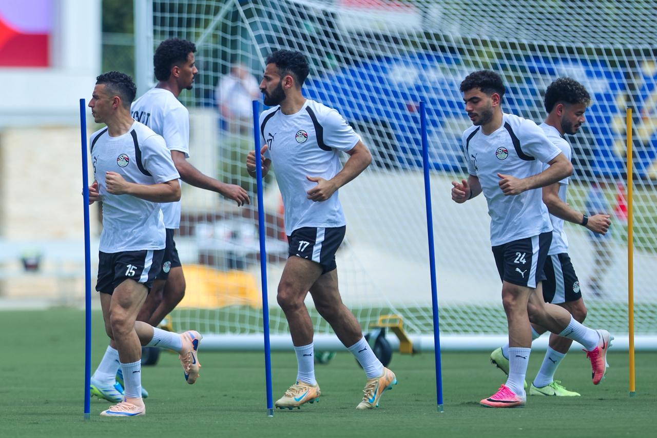 بالصور.. مران منتخب مصر في أتلانتا استعداداً لمباراة الأرجنتين 
