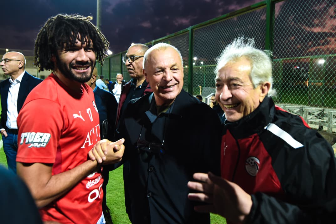 أبوريدة يدعم منتخب مصر المشارك في كأس العرب