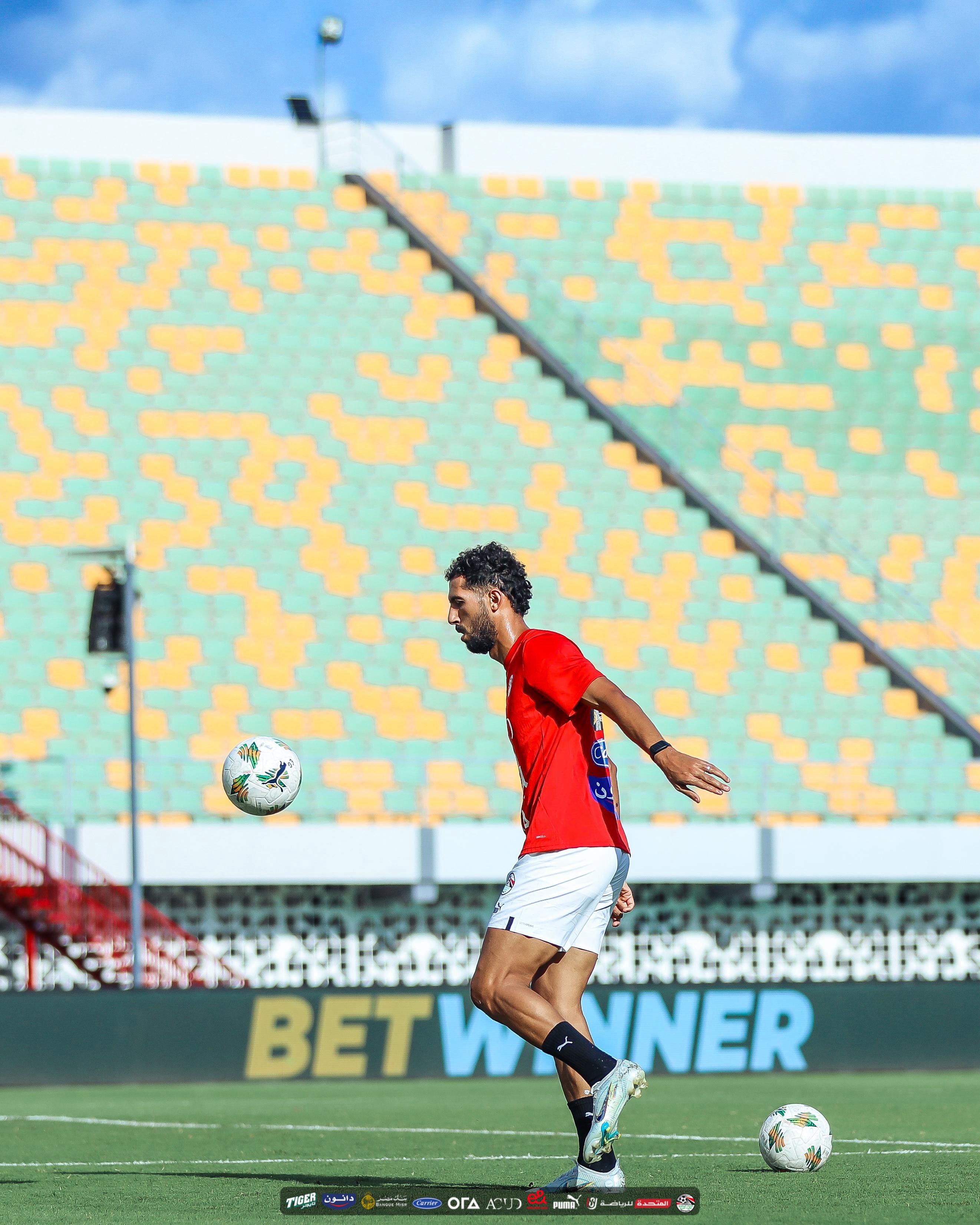 منتخب مصر المشارك في كأس العرب يختتم استعداداته لمواجهة تونس غداً