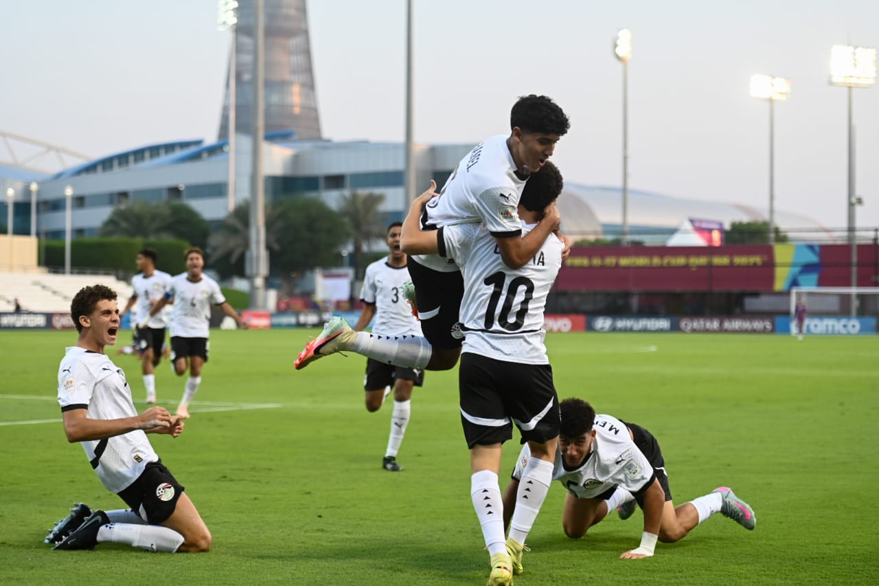 بالصور ..منتخب مصر تحت 17 سنة يفوز على هايتي برباعية