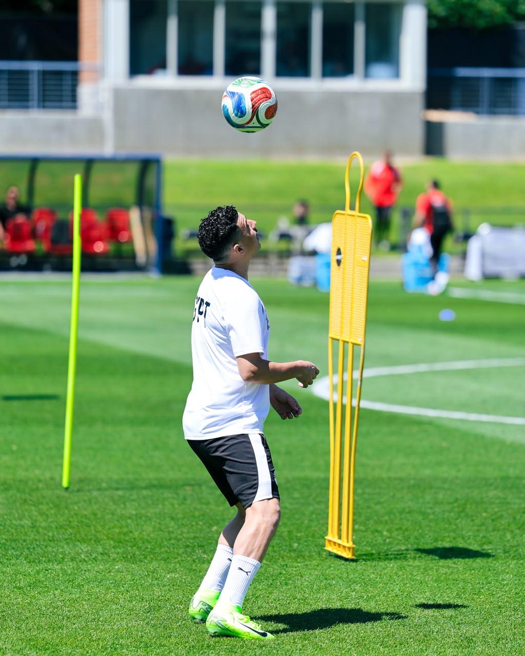 بالصور.. منتخب مصر يواصل استعداداته لمواجهة بلجيكا