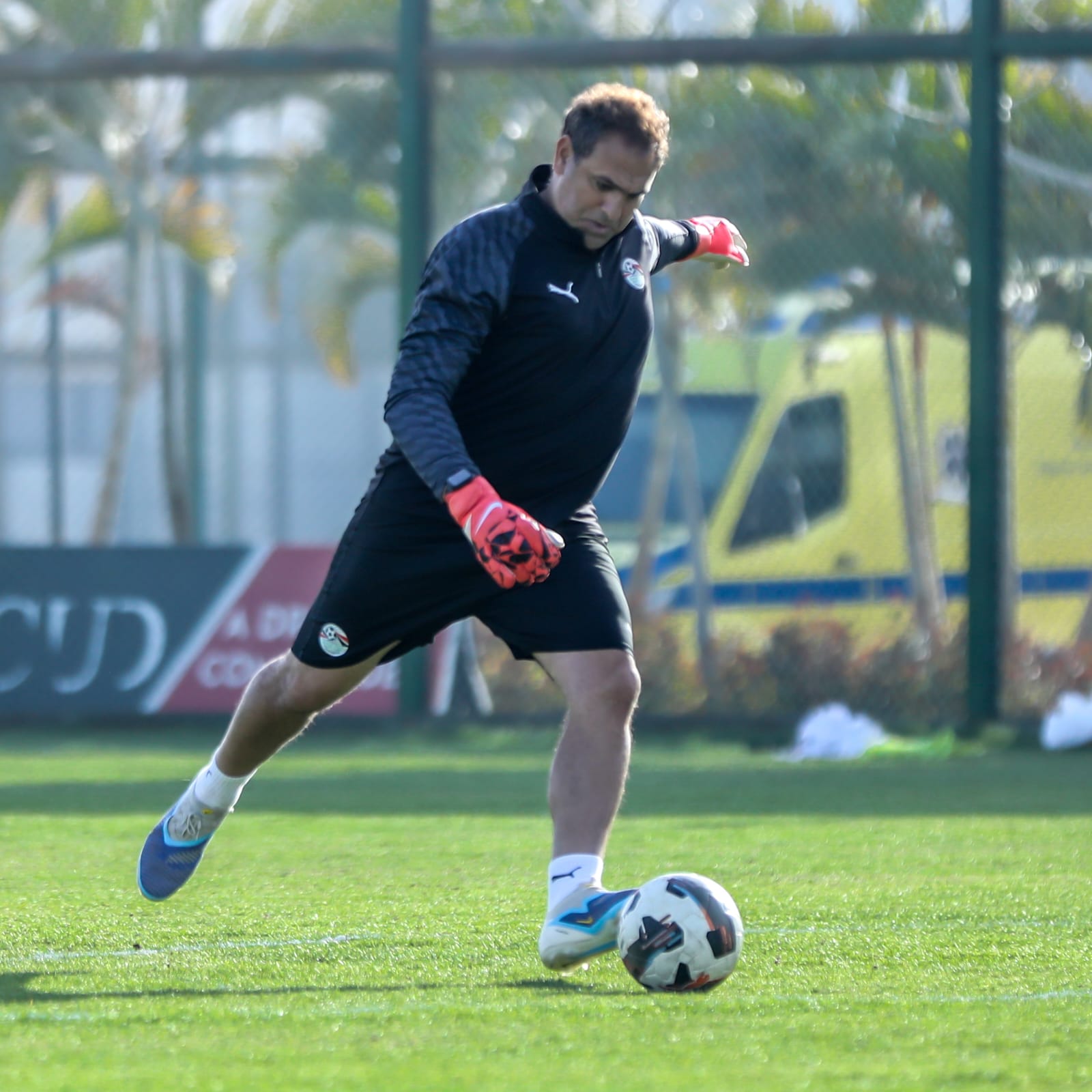 صور تدريبات منتخب الناشئين استعدادا لأمم أفريقيا