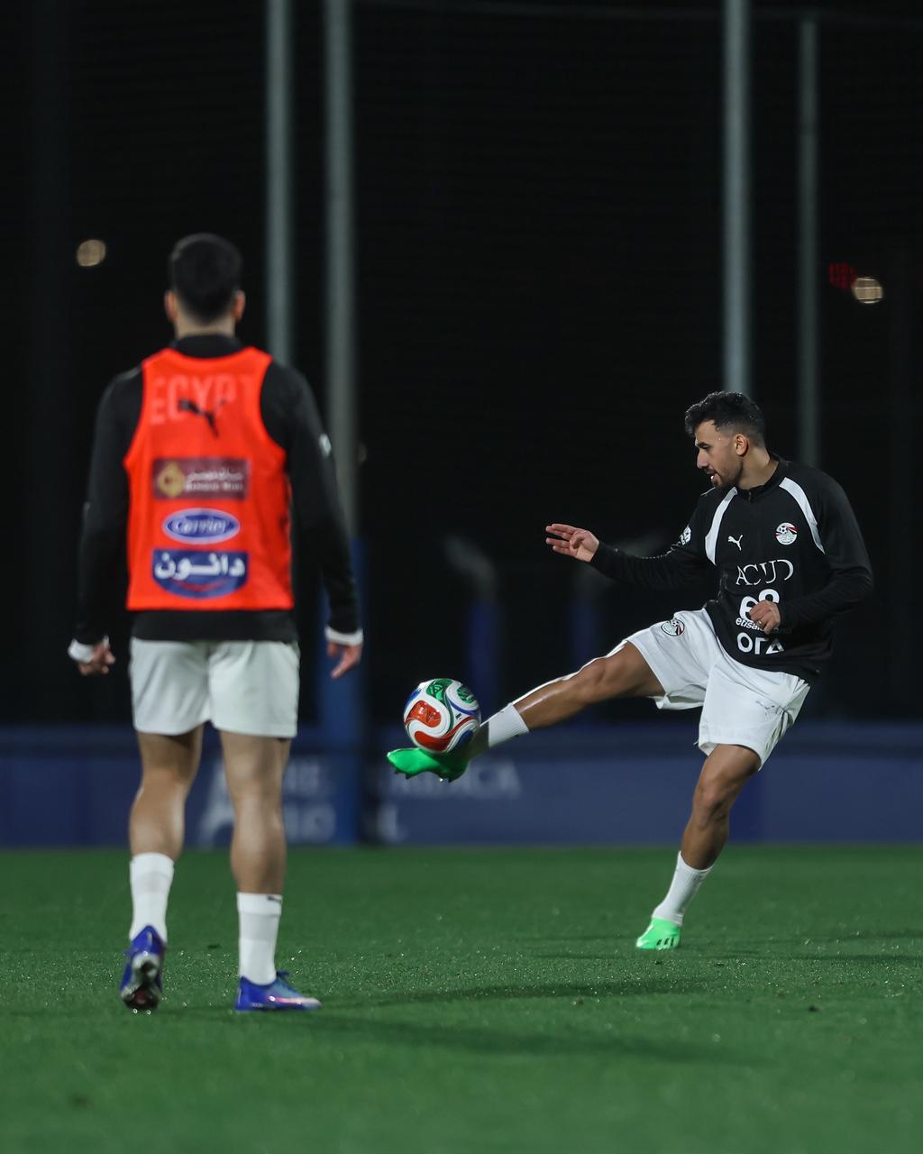 منتخب مصر يخوض تدريبه في "إسبانيول" استعداداً لودية إسبانيا