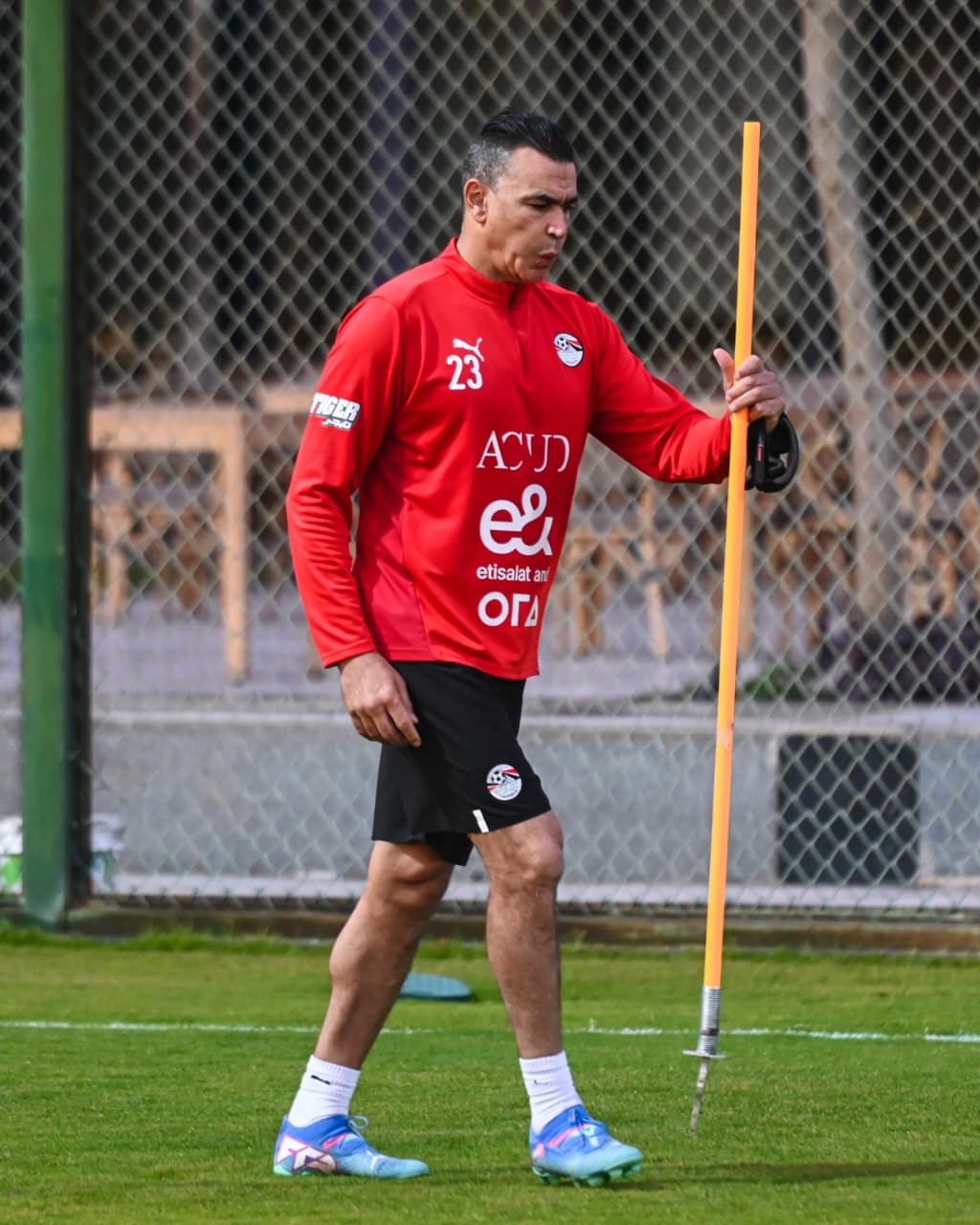 منتخب مصر المشارك في كأس العرب يختتم تدريباته قبل السفر للدوحة