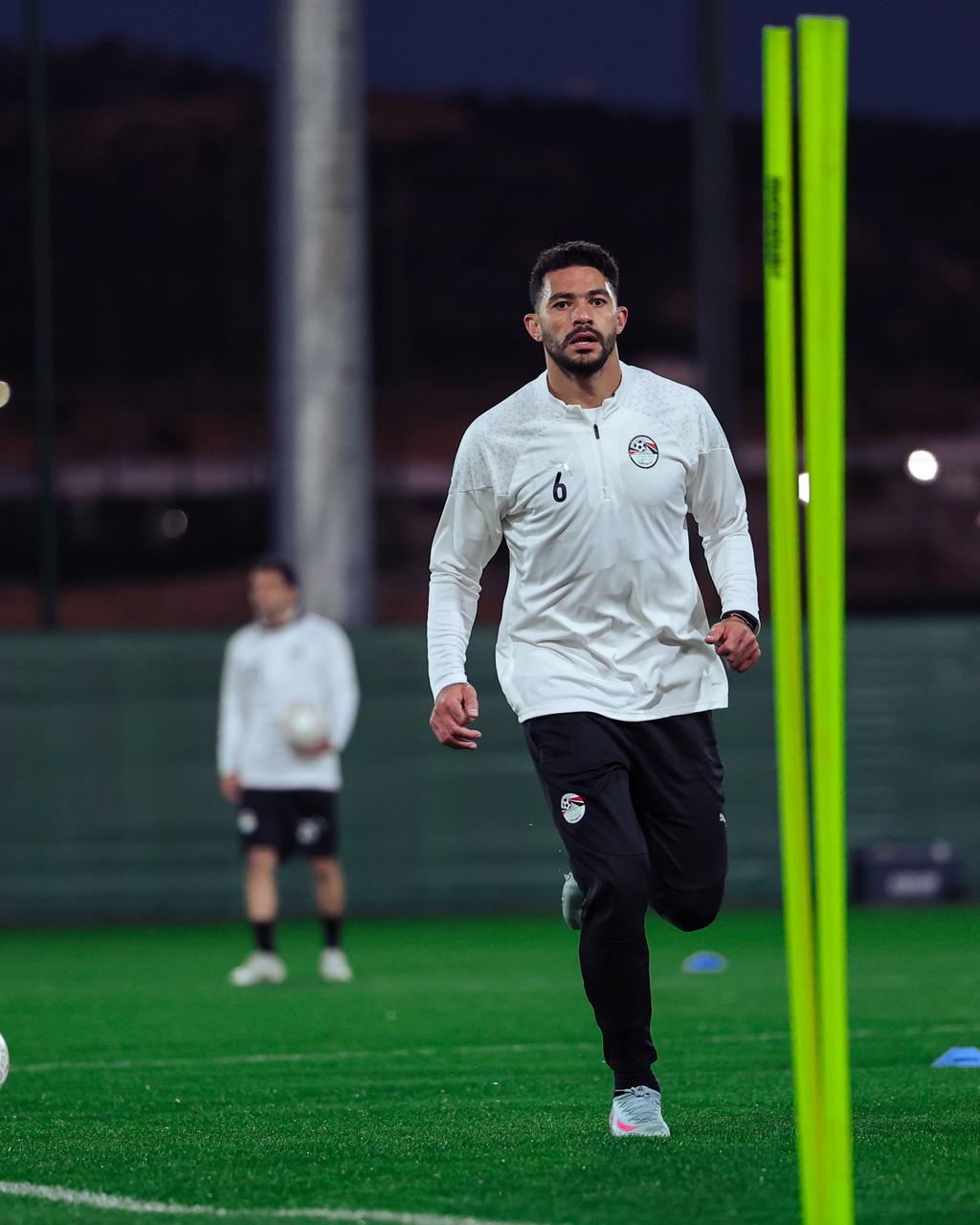 منتخب مصر يواصل تدريباته قبل مواجهة كوت ديفوار