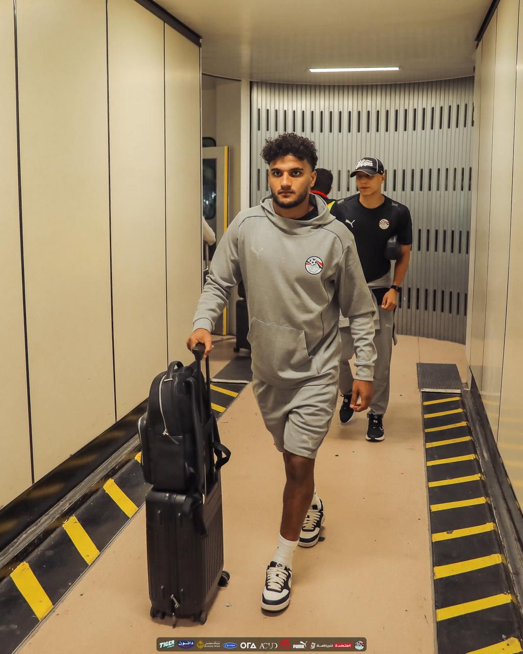 بعثة منتخب مصر تصل  المغرب لمواجهة جيبوتي في تصفيات كأس العالم 