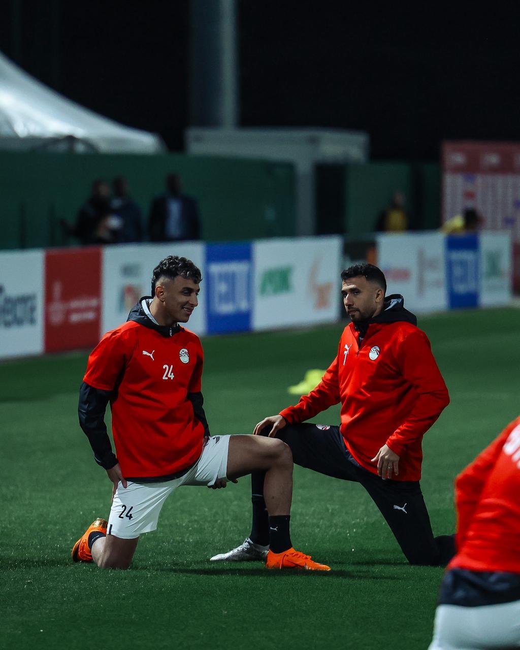 منتخب مصر يختتم تدريباته استعداداً لمواجهة زيمبابوي غداً 