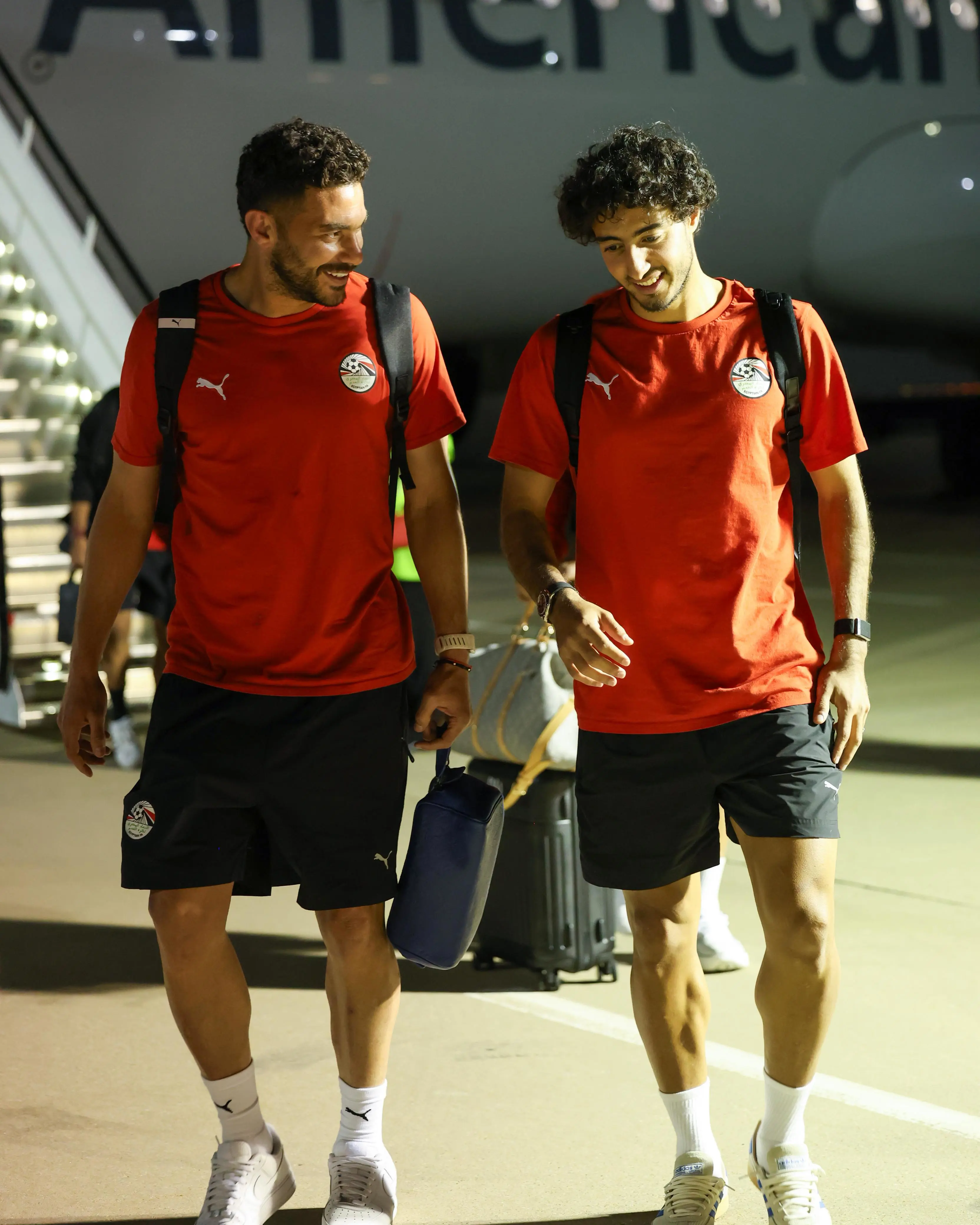 بالصور.. بعثة منتخب مصر تصل إلى دالاس استعداداً لمواجهة أستراليا 