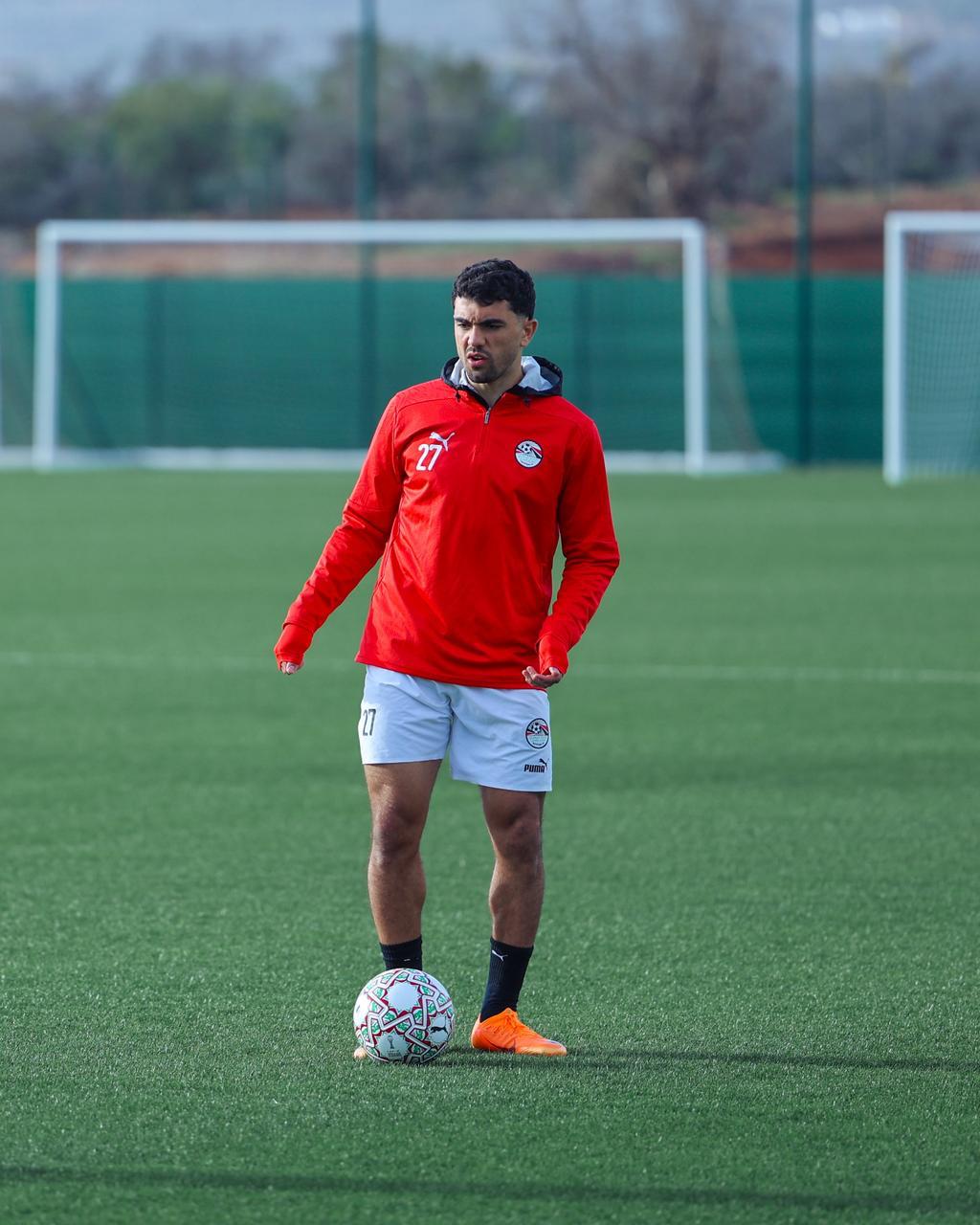 منتخب مصر يختتم تدريباته قبل مواجهة بنين غدًا