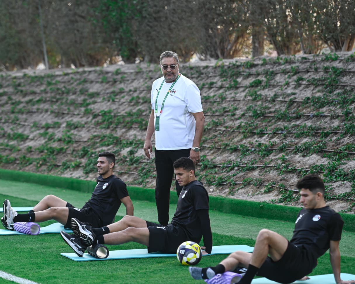 منتخب مصر المشارك في كأس العرب يواصل تحضيراته لمواجهة الإمارات
