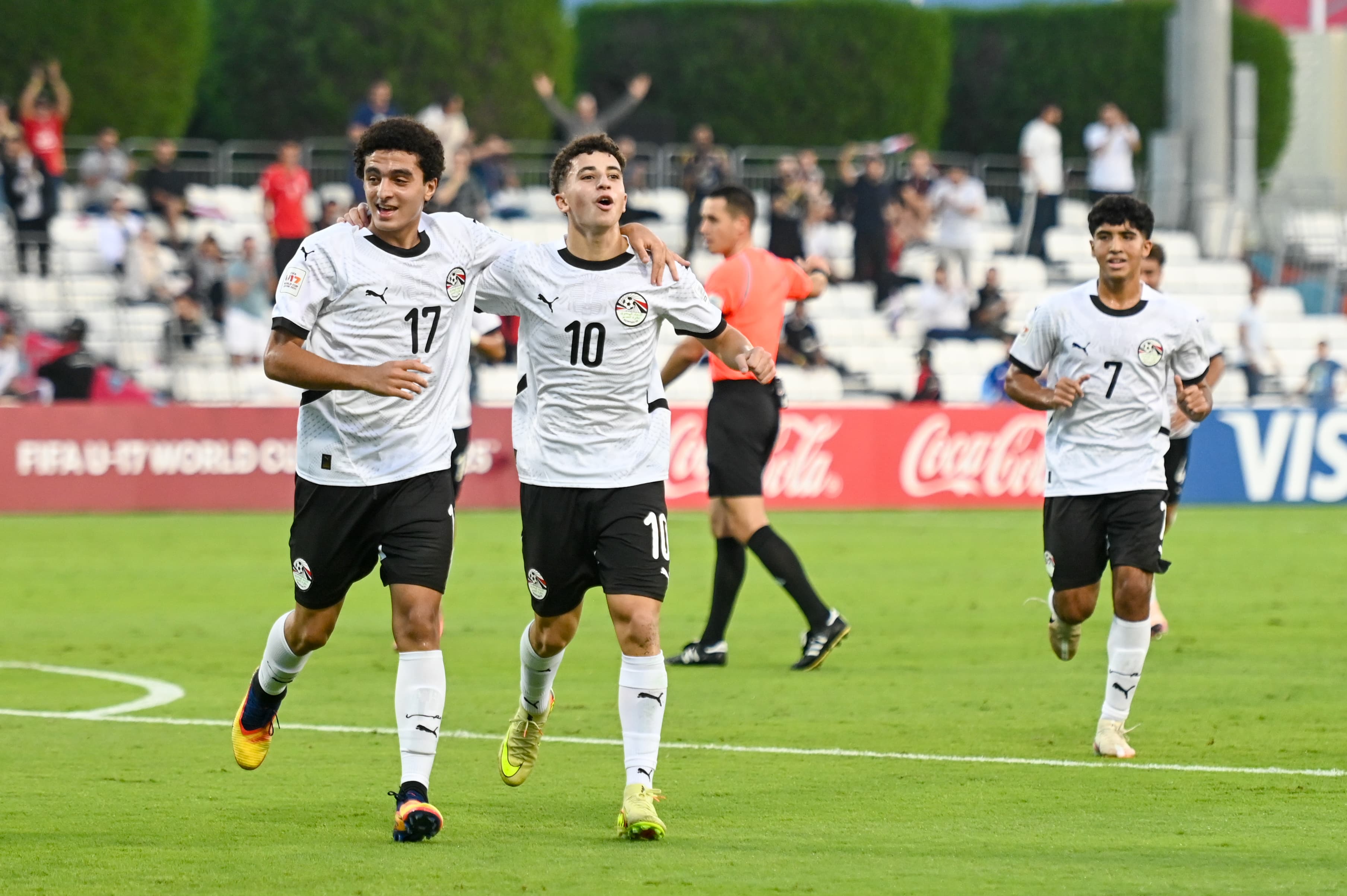 بالصور ..منتخب مصر تحت 17 سنة يفوز على هايتي برباعية