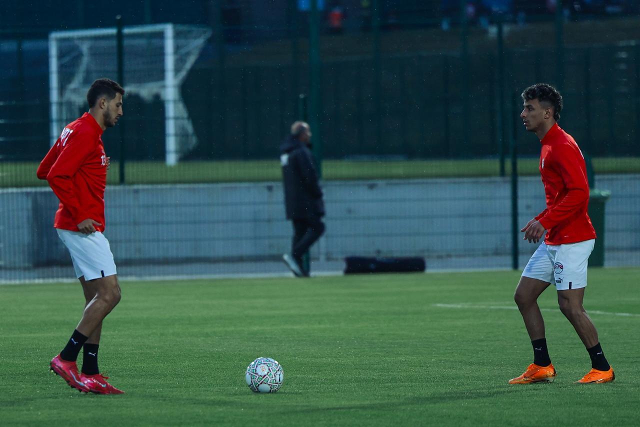 منتخب مصر يخوض آخر  تدريباته قبل مواجهة السنغال