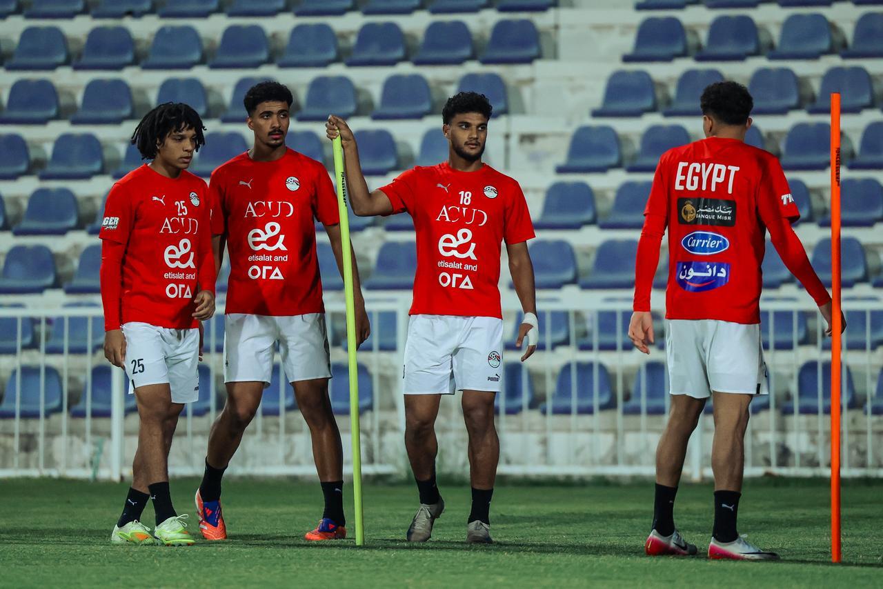 منتخب مصر يختتم تدريباته استعداداً لمواجهة كاب فيردي ودياً غداً