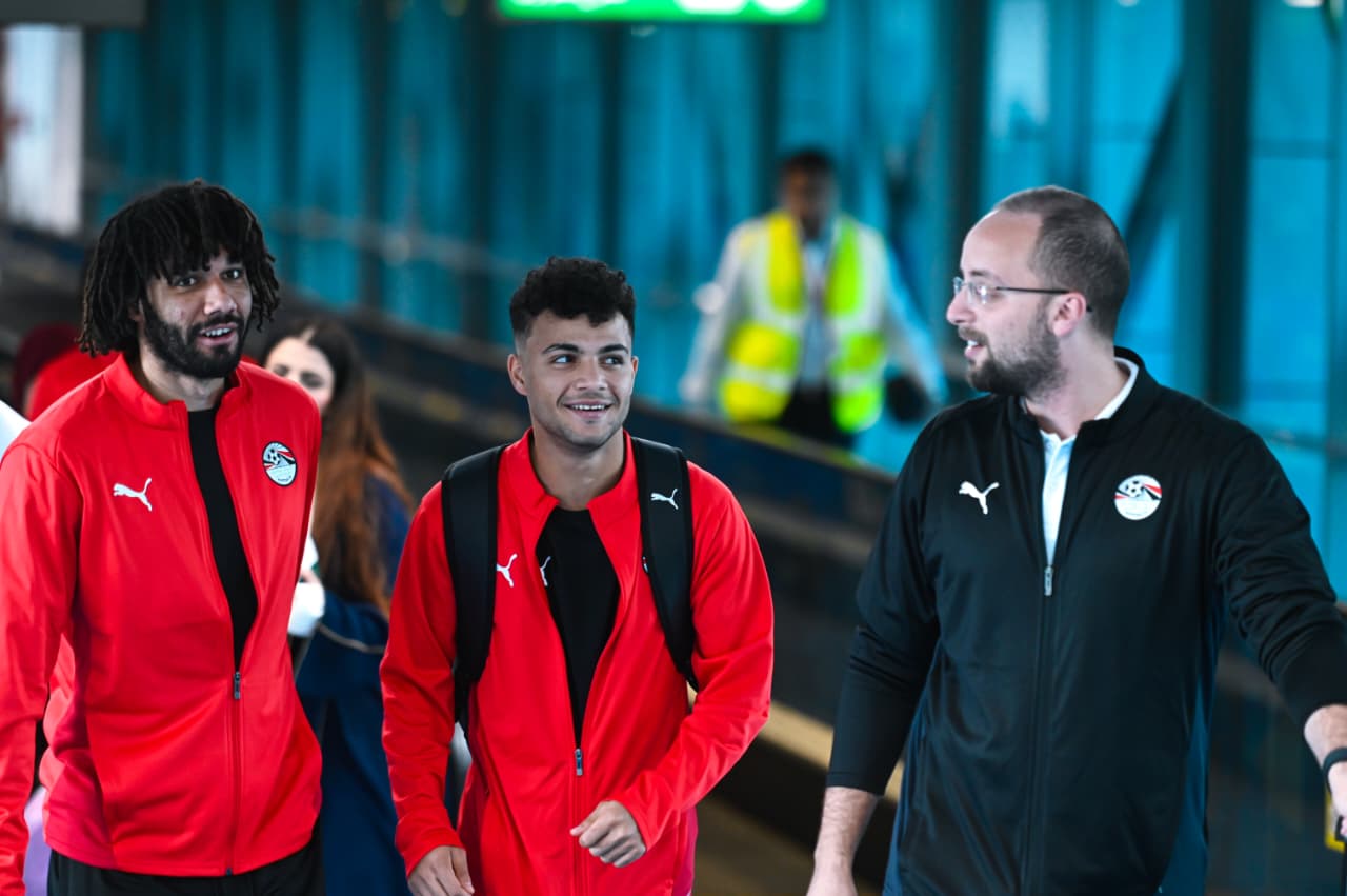 منتخب مصر المشارك في كأس العرب يغادر إلى قطر