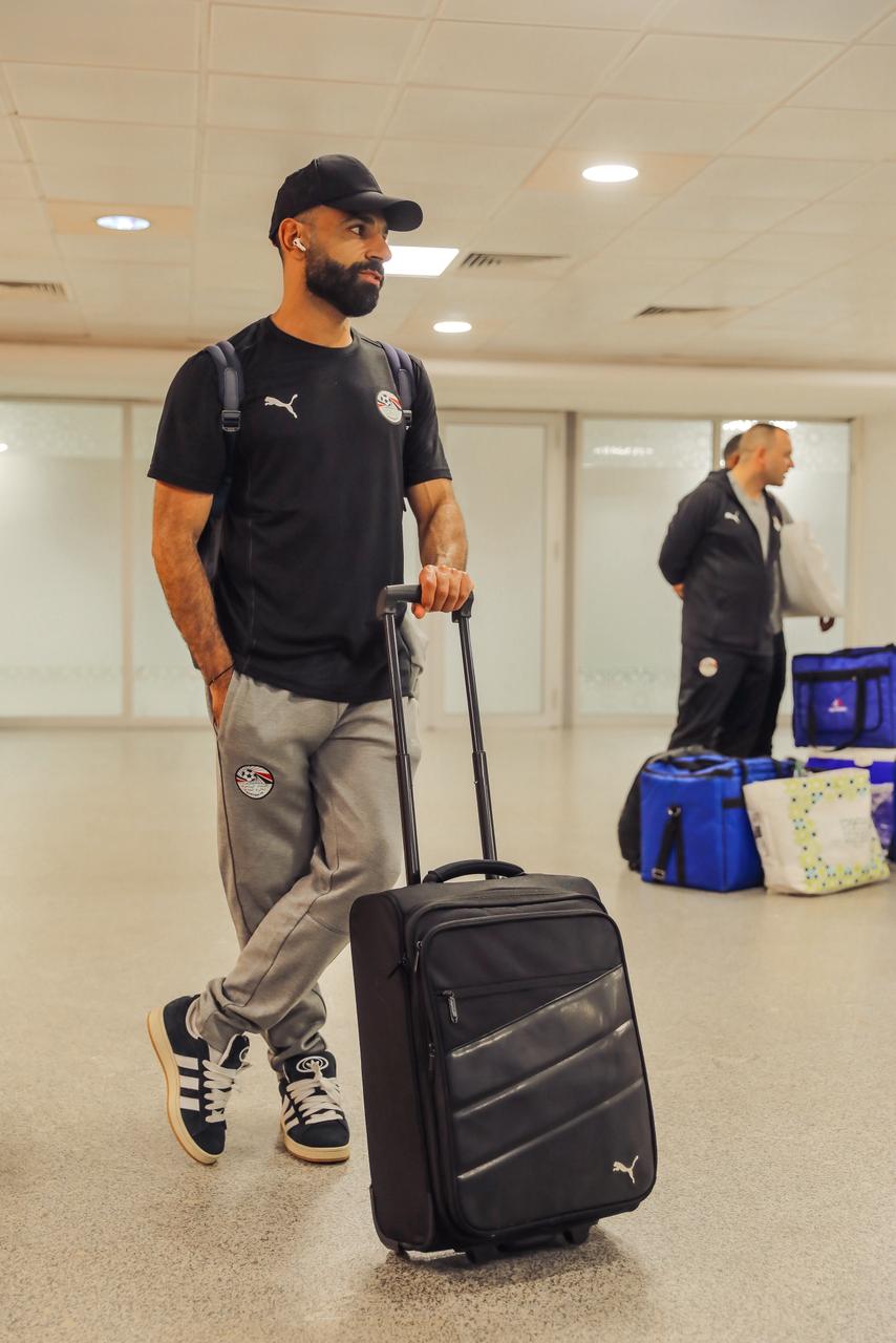 بعثة منتخب مصر تصل  المغرب لمواجهة جيبوتي في تصفيات كأس العالم 