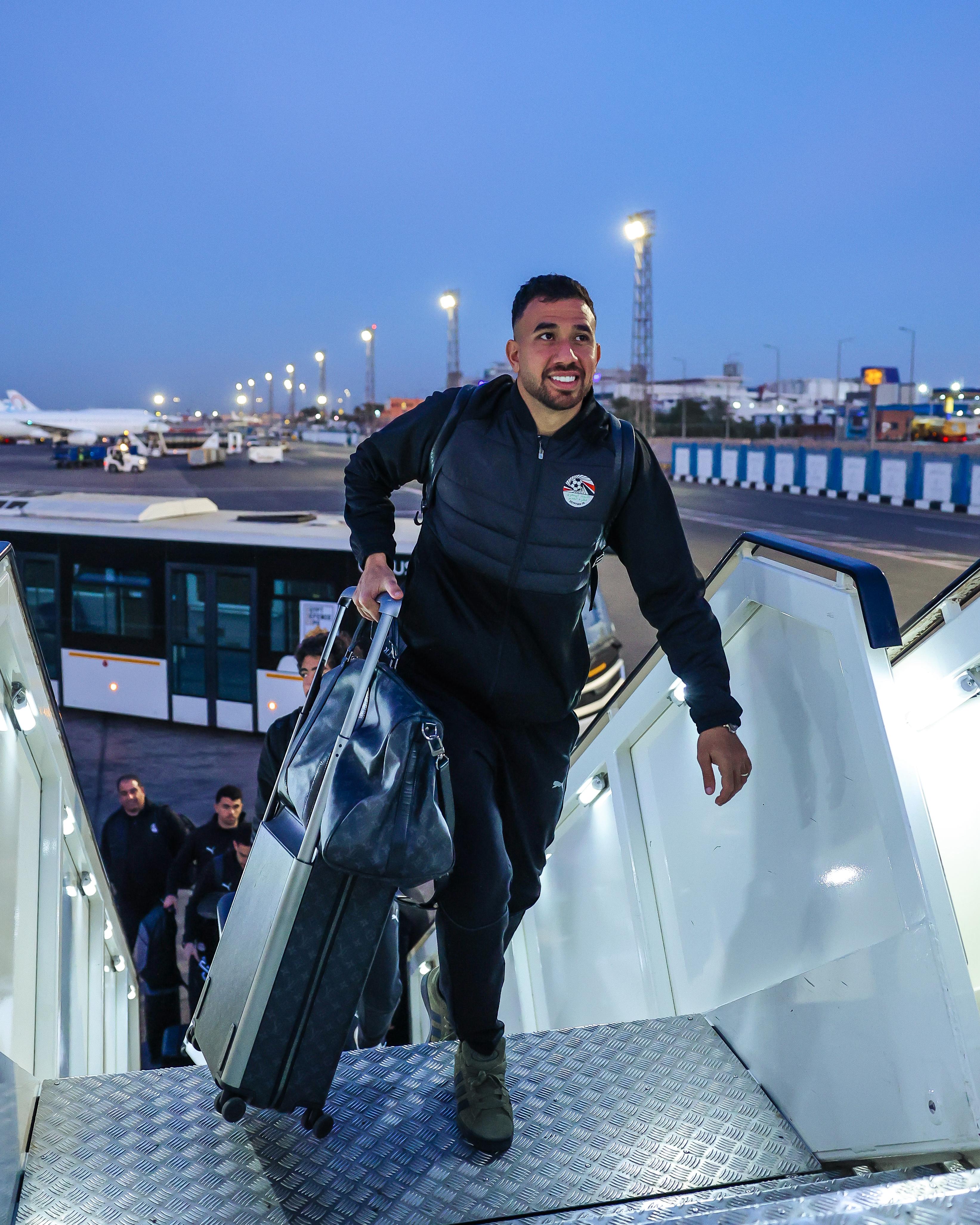 منتخب مصر يغادر للمغرب استعداداً للمشاركة في بطولة كأس الأمم الأفريقية  