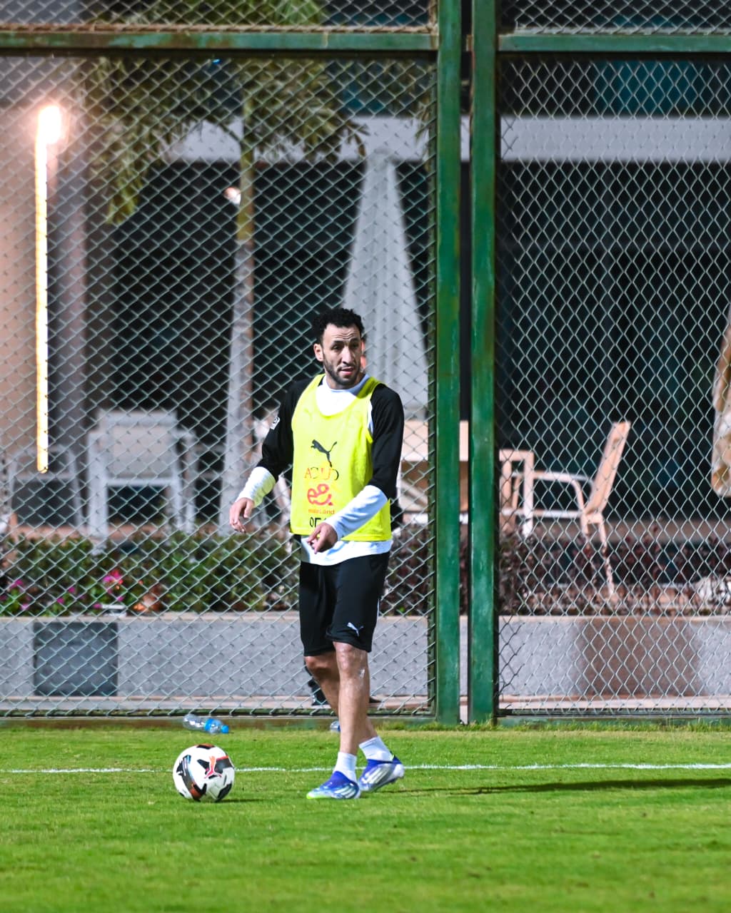 منتخب مصر المشارك في كأس العرب يختتم تدريباته قبل السفر للدوحة
