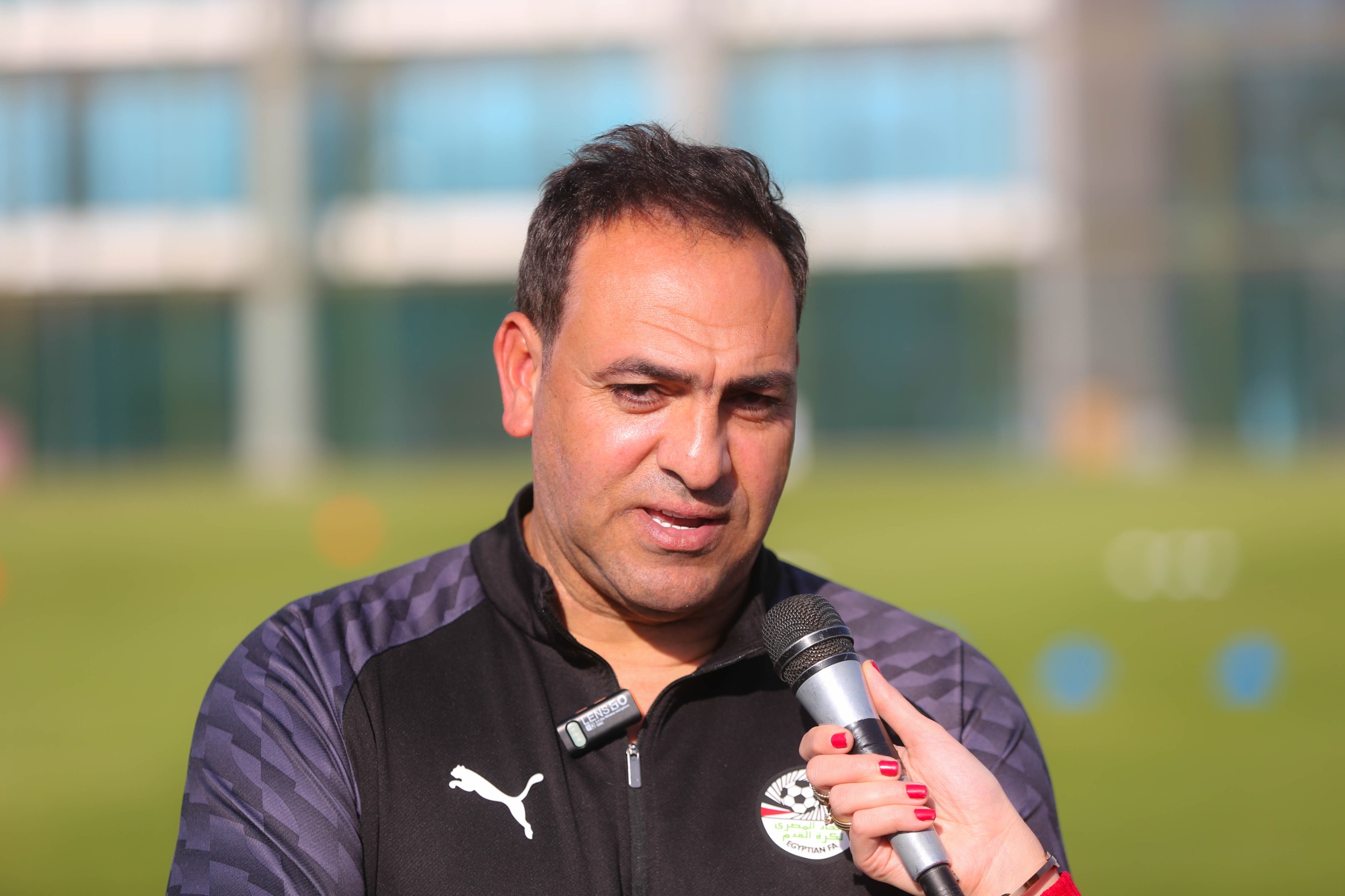 التدريب الأخير لمنتخب مصر 2009 قبل السفر إلى  بطولة الأمم الأفريقية