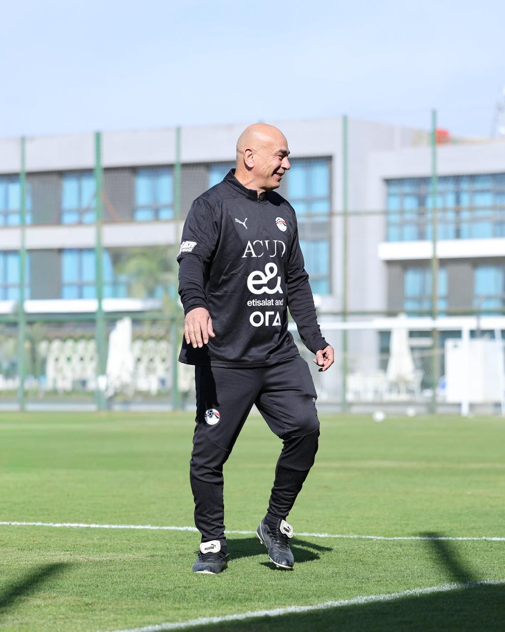 تدريبات منتخب مصر في مركز المنتخبات الوطنية استعدادا لأمم أفريقيا