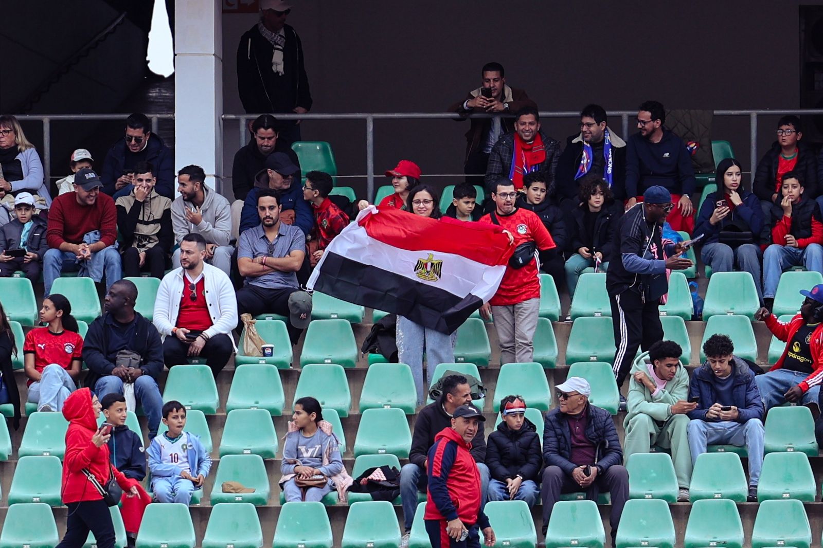 أجواء ما قبل مباراة مصر وجنوب أفريقيا في أمم أفريقيا