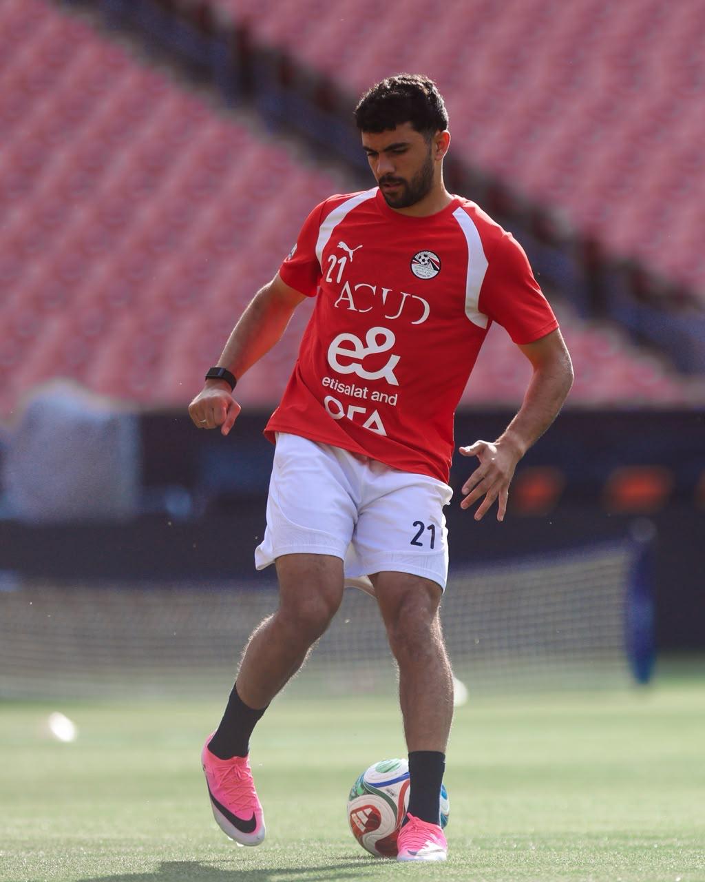 منتخب مصر يختتم تدريباته استعداداً لمواجهة البرازيل ودياً