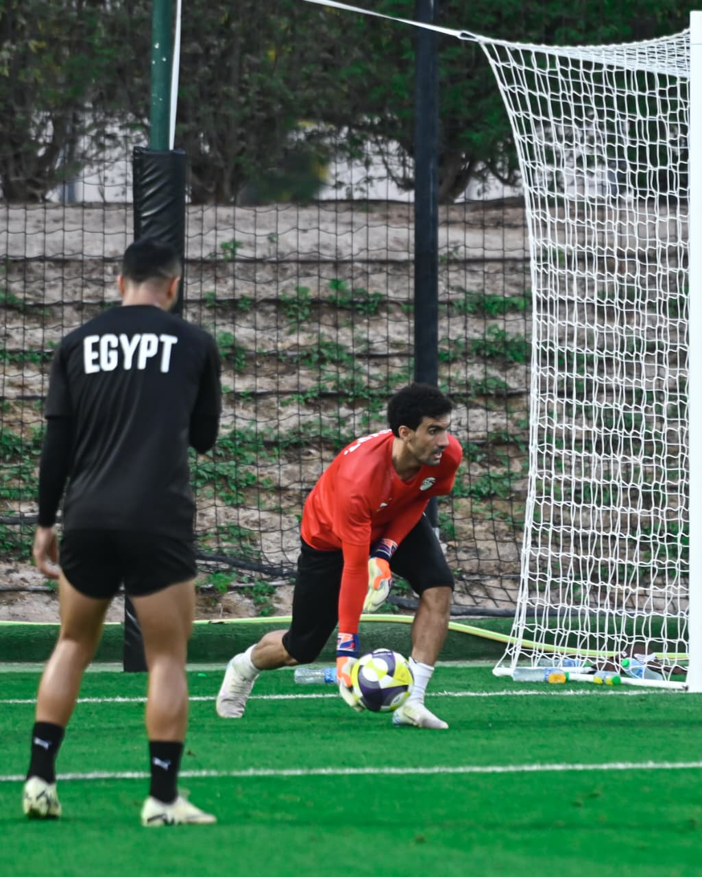 منتخب مصر المشارك في كأس العرب يواصل تحضيراته لمواجهة الإمارات