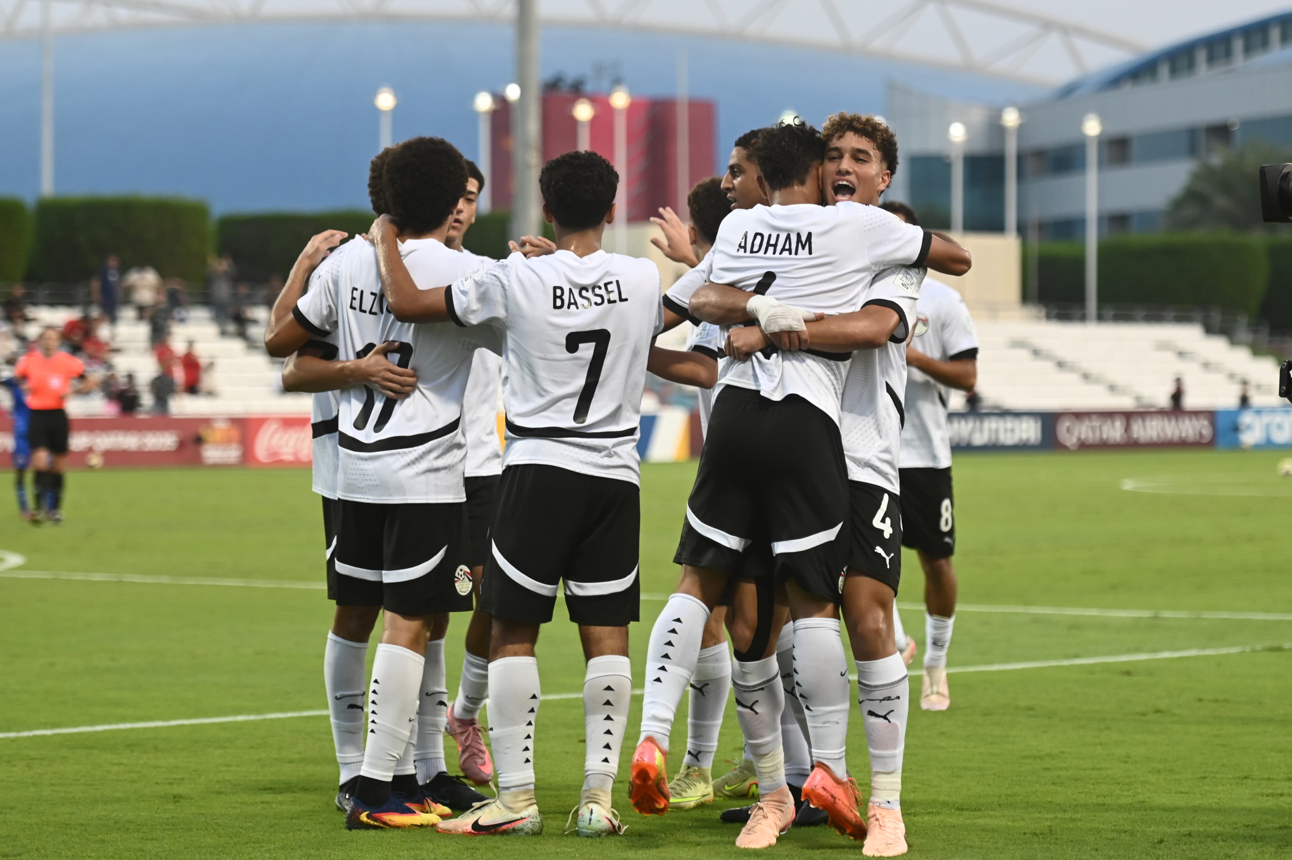 بالصور ..منتخب مصر تحت 17 سنة يفوز على هايتي برباعية