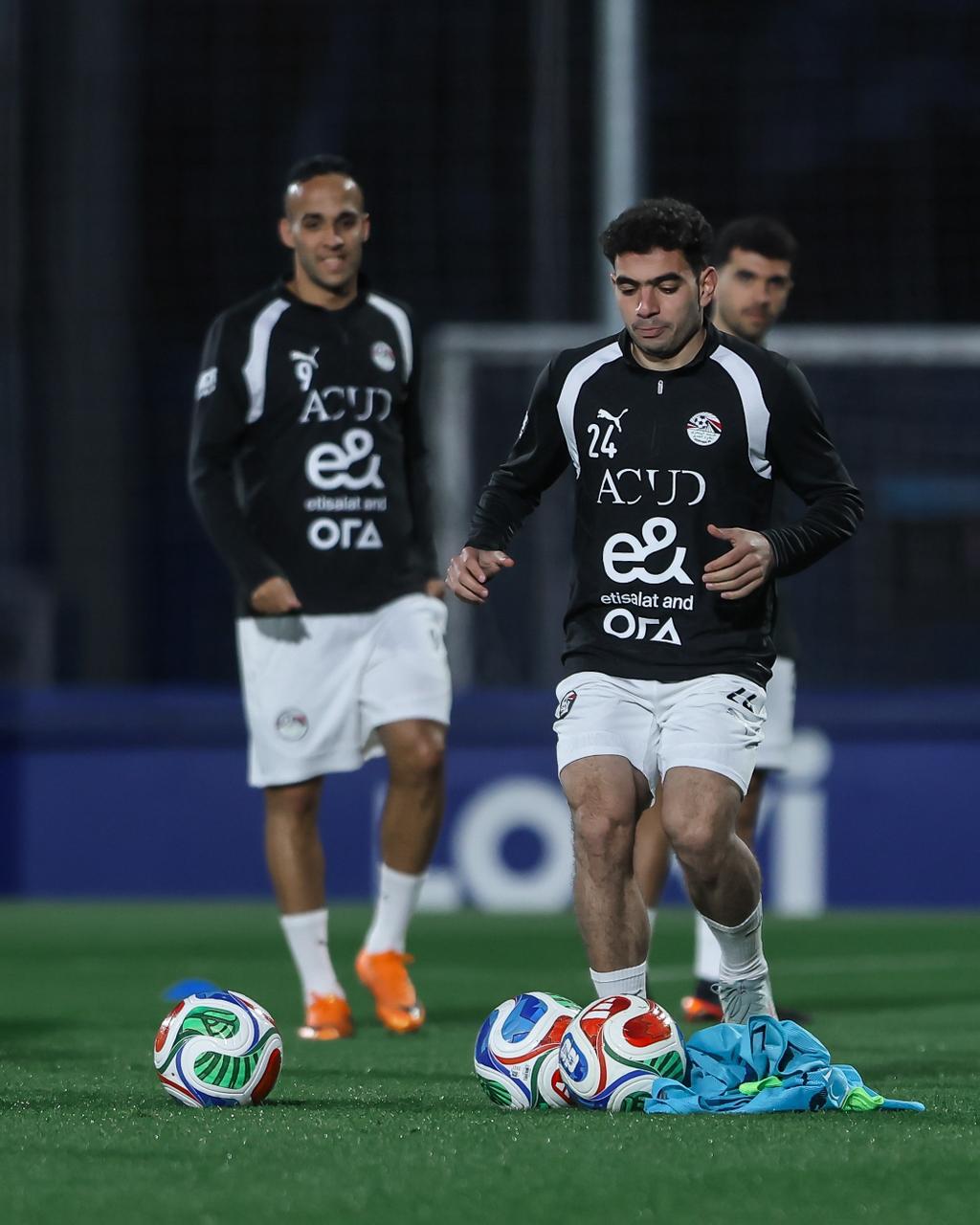 منتخب مصر يخوض تدريبه في "إسبانيول" استعداداً لودية إسبانيا