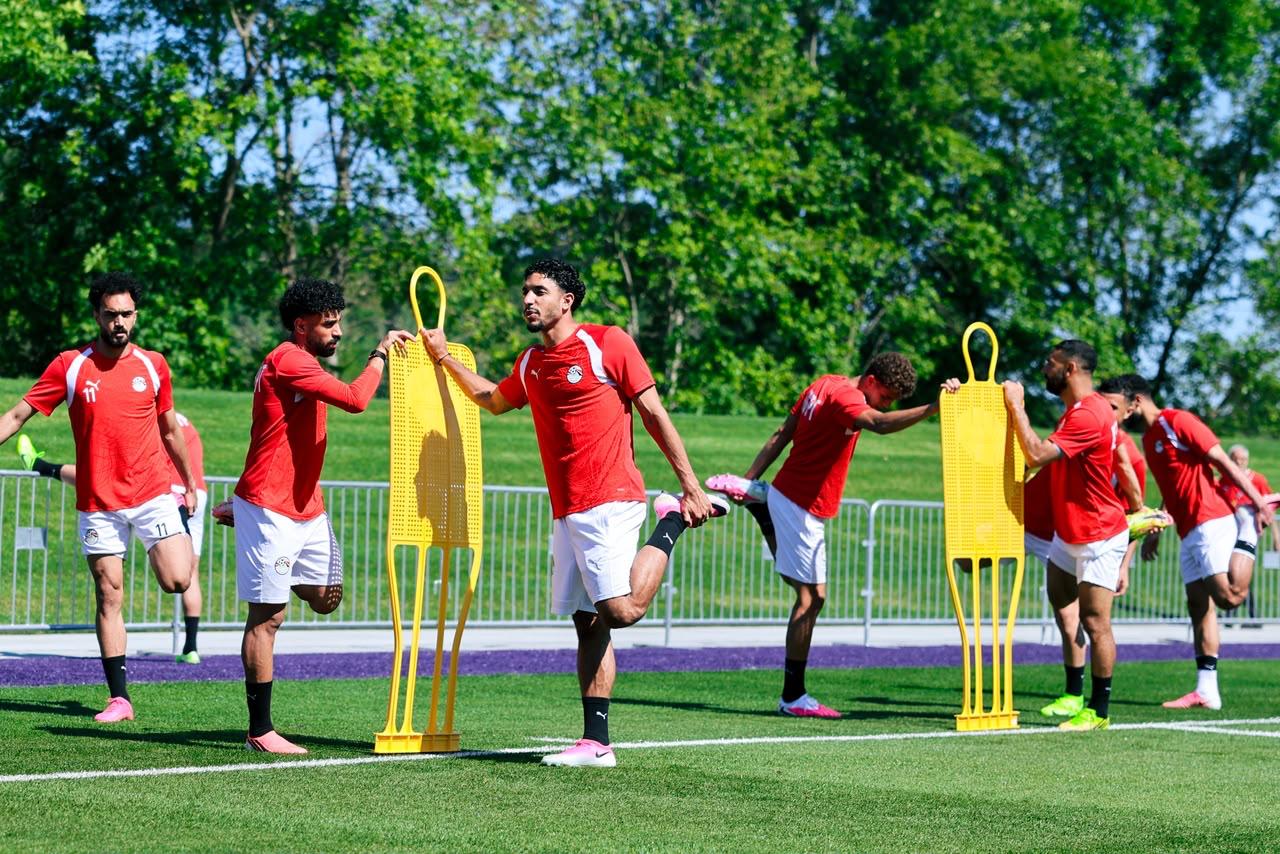 بالصور.. منتخب مصر يختتم تدريباته استعداداً لمواجهة بلجيكا غداً