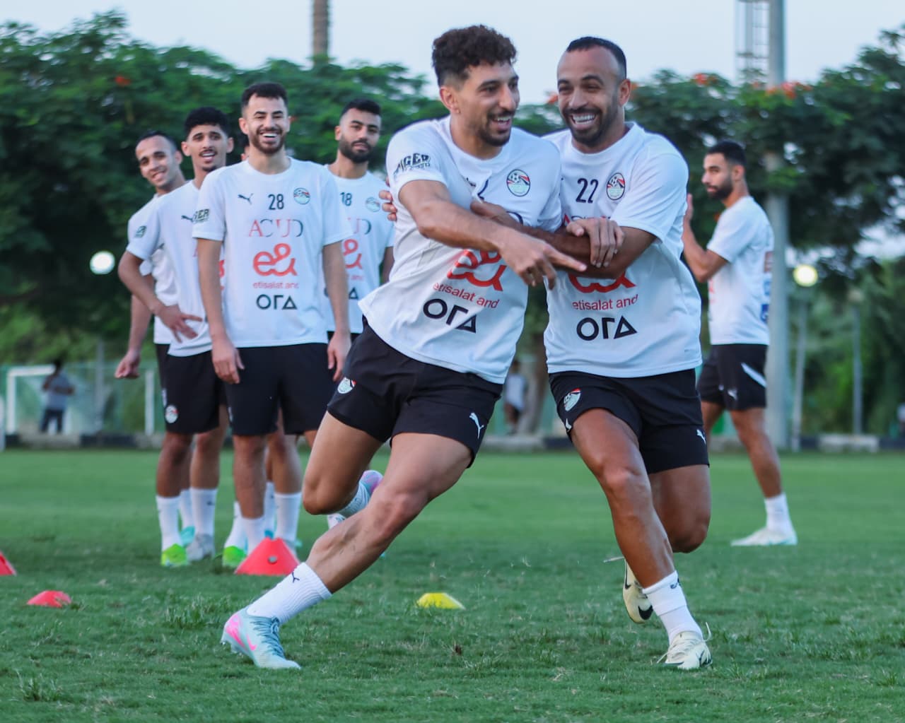 منتخب مصر المشارك في كأس العرب يختتم استعداداته لمواجهة تونس غداً