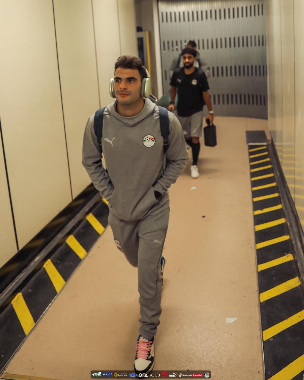 بعثة منتخب مصر تصل  المغرب لمواجهة جيبوتي في تصفيات كأس العالم 