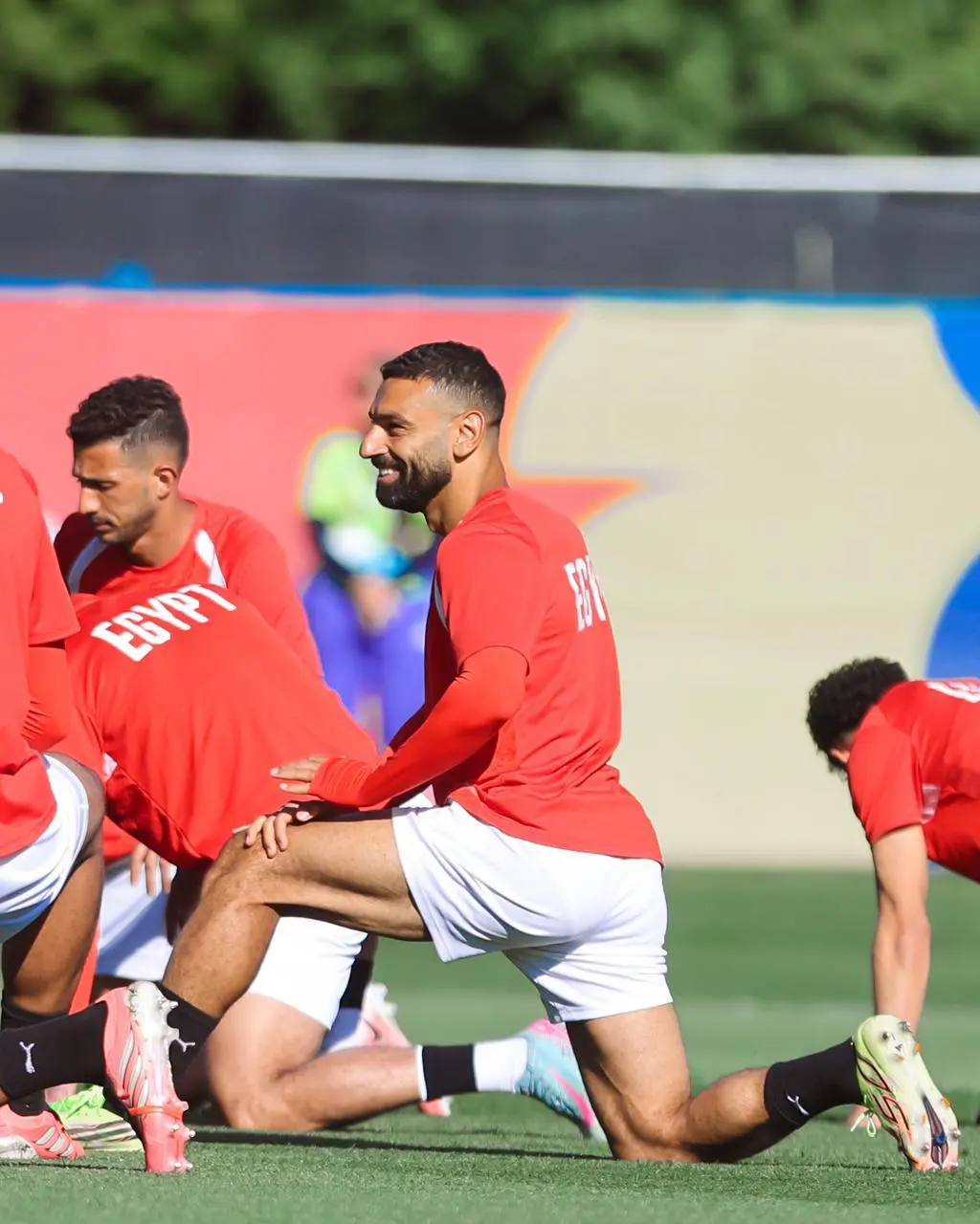 بالصور.. منتخب مصر يختتم تدريباته بفانكوفر استعداداً لمواجهة نيوزيلندا