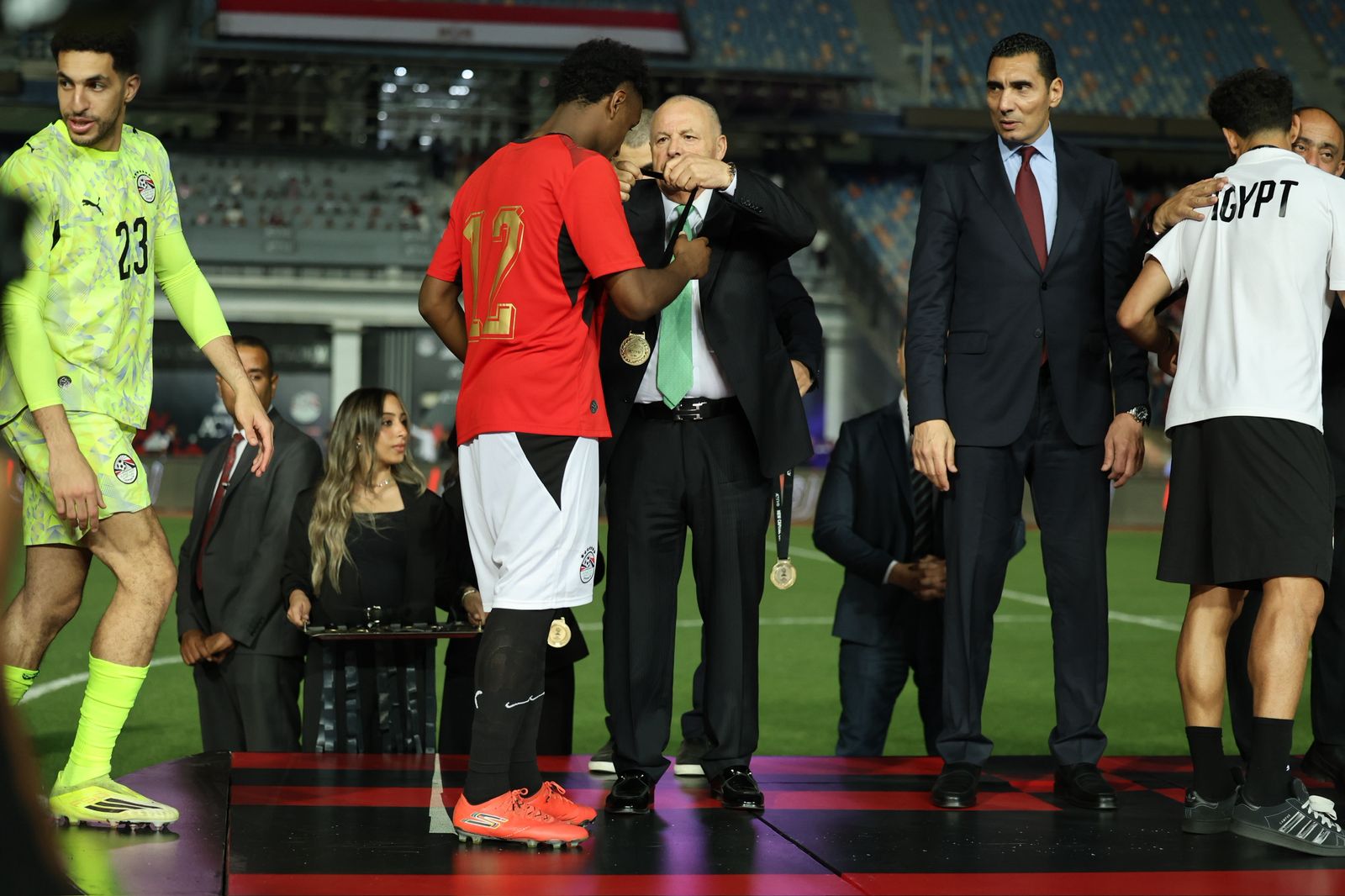 الوزارة والاتحاد.. دعم لا نهائي للمنتخب لتحقيق طموحات جماهير مصر في كأس العالم
