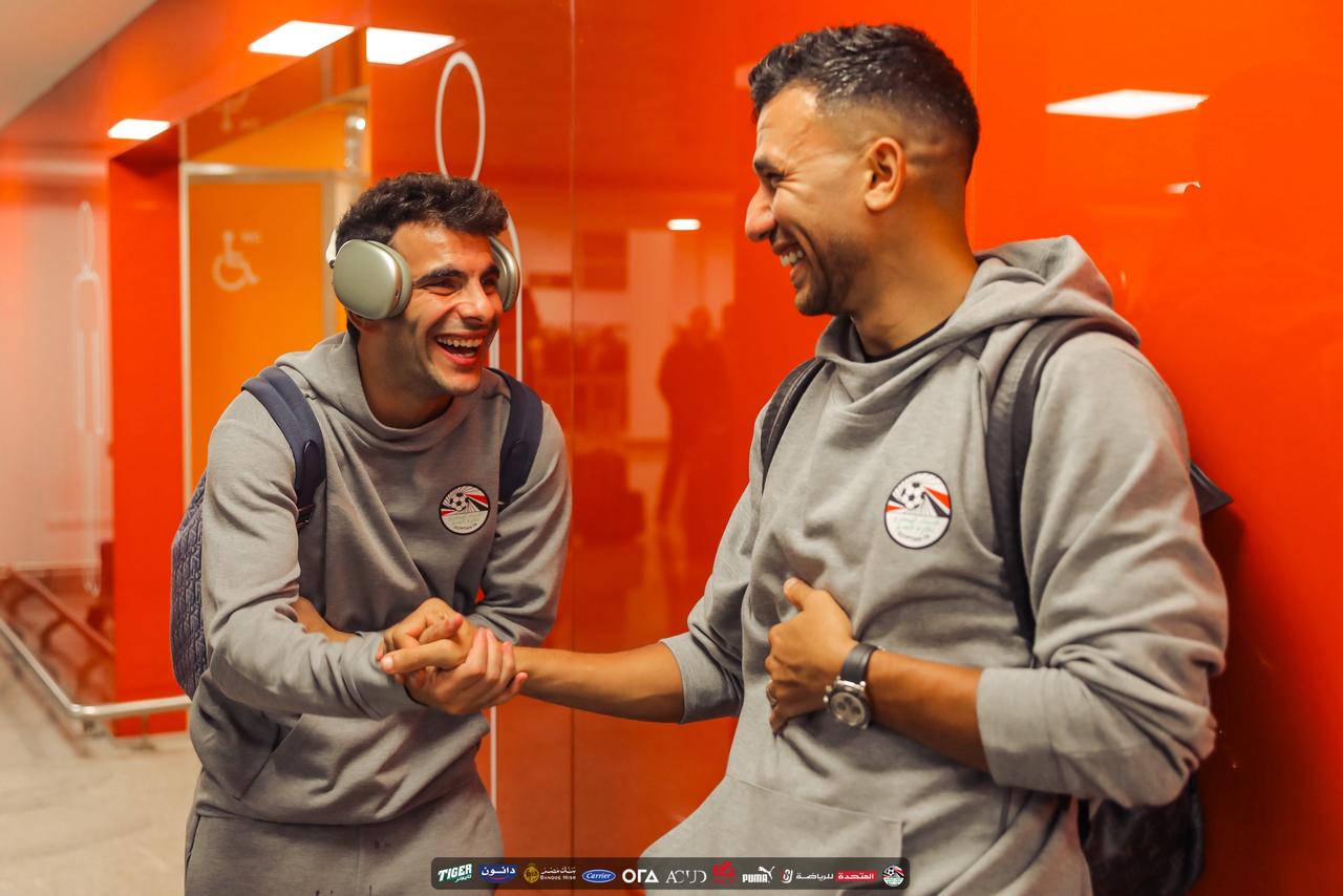 بعثة منتخب مصر تصل  المغرب لمواجهة جيبوتي في تصفيات كأس العالم 