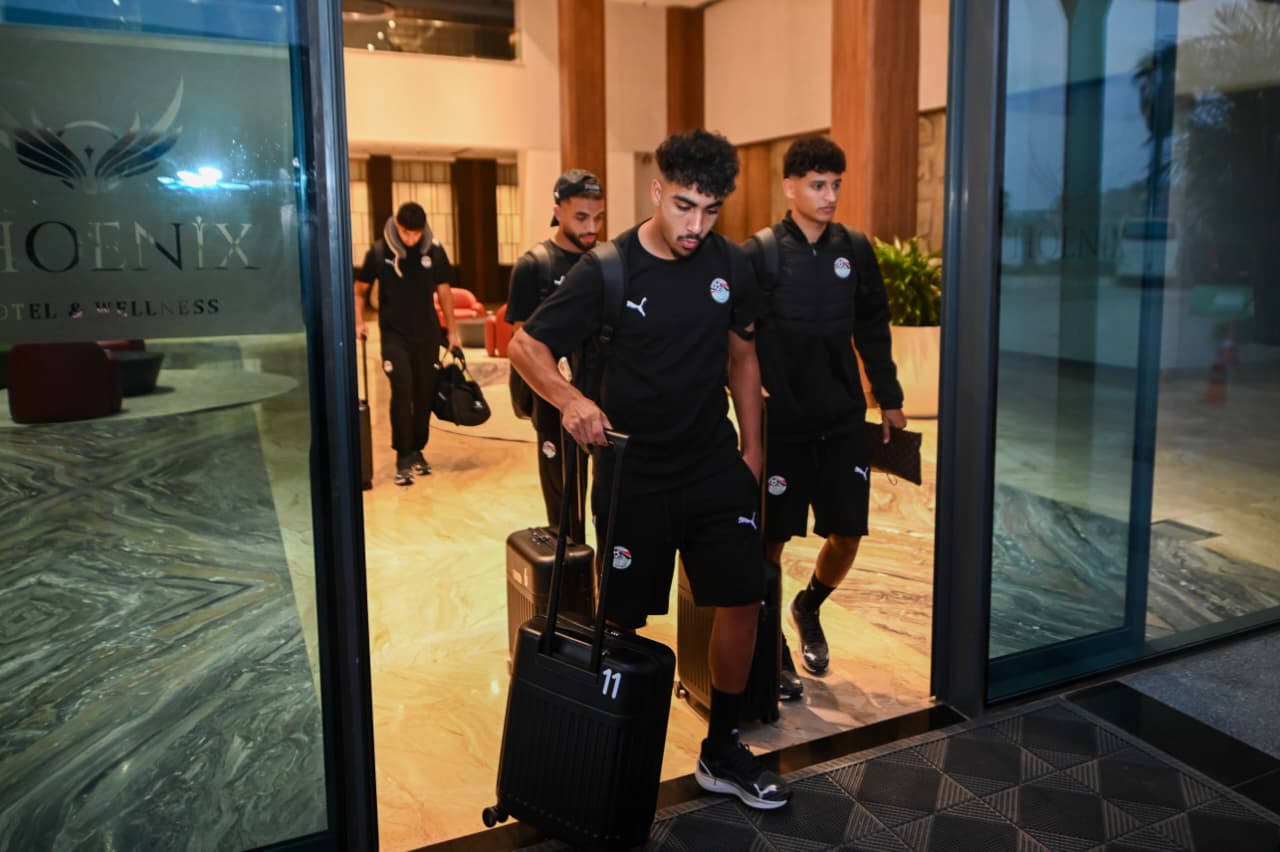 بعثة منتخب مصر تحت 20 سنة تغادر الى تشيلي