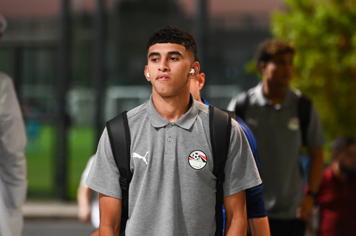 منتخب مصر تحت ١٧ سنة قبل مواجهة قطر الودية