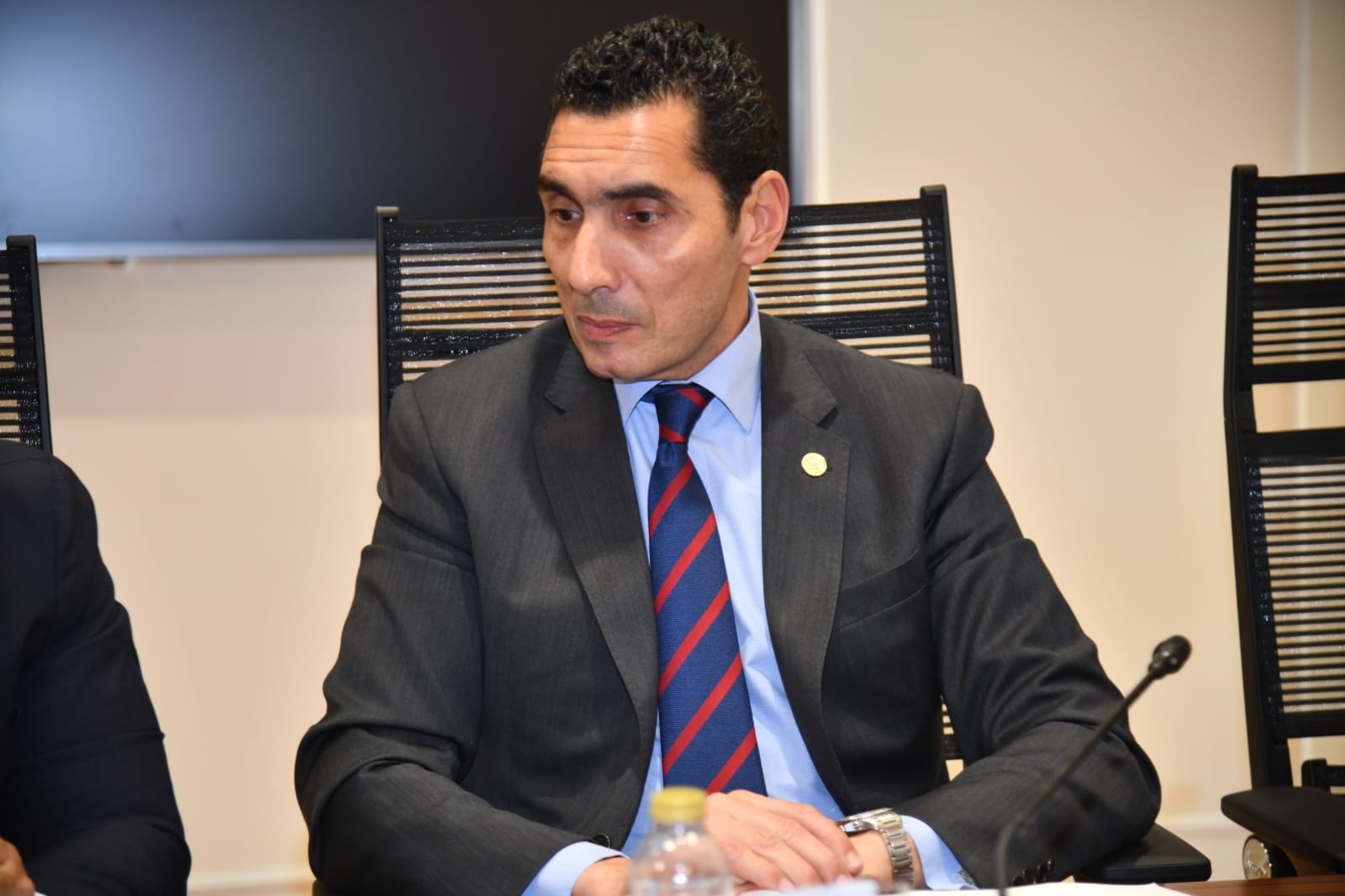 أبوريدة وحسام حسن يتحدثان عن استعدادات المنتخب للمونديال في مجلس النواب