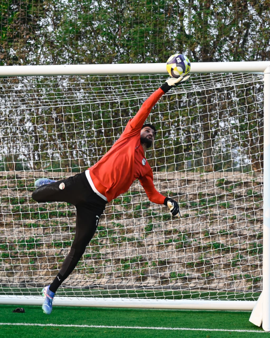 منتخب مصر المشارك في كأس العرب يواصل تحضيراته لمواجهة الإمارات