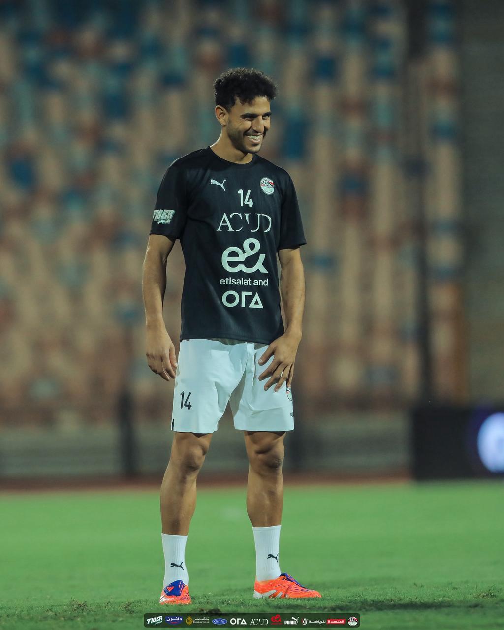 منتخب مصر يؤدي أول تدريباته على ملعب القاهرة قبل السفر للمغرب